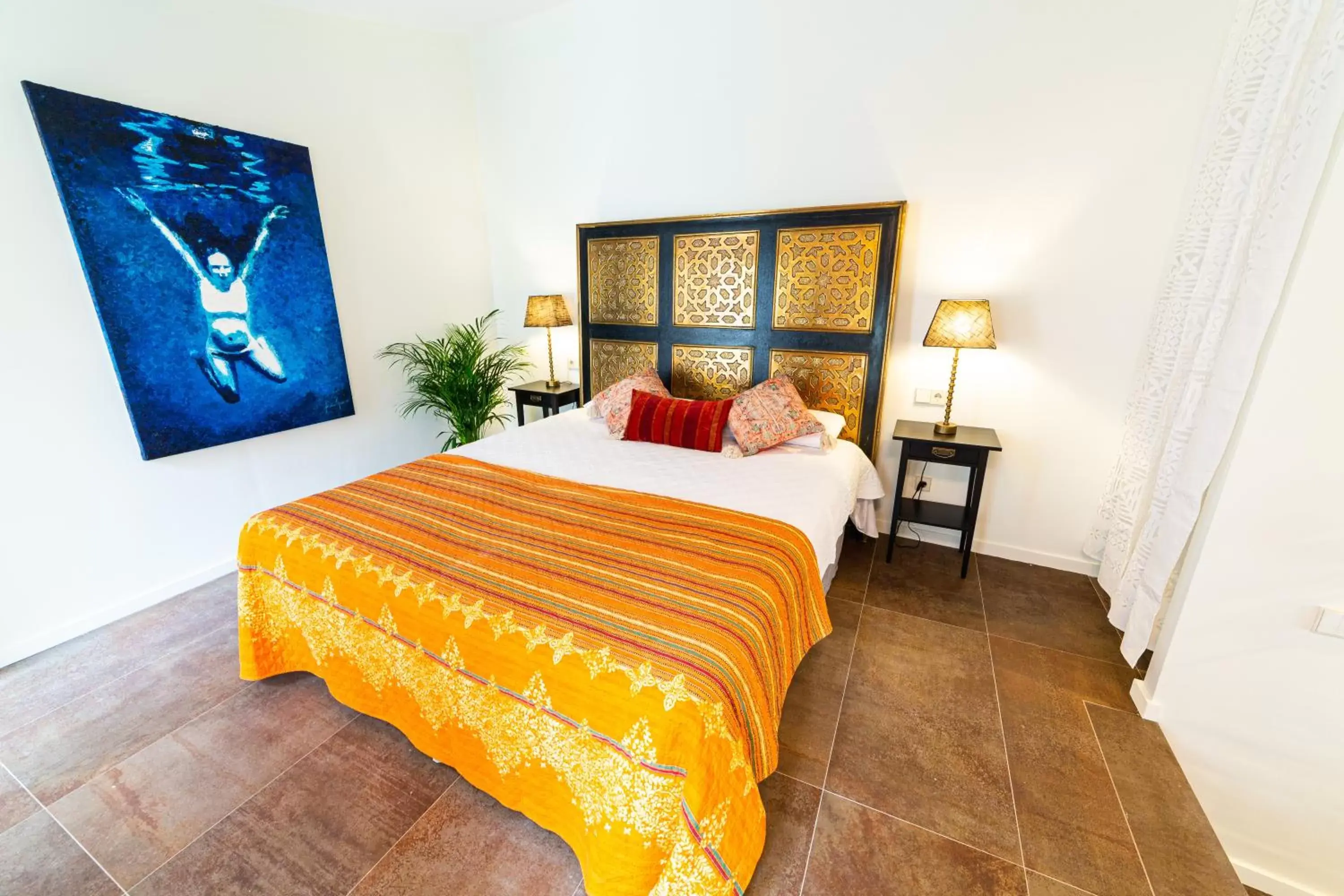 Bed in Flor de Mandarina