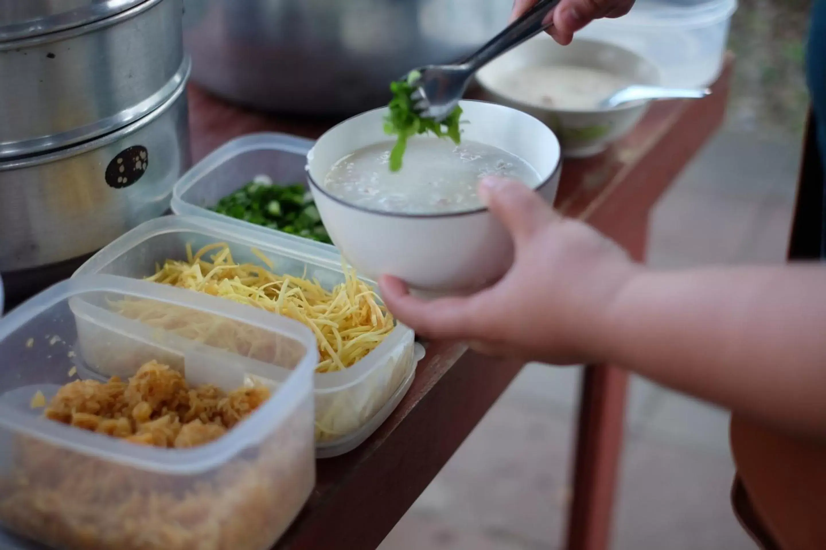 Breakfast in Janpa Resort Breakfast in Janpa Resort