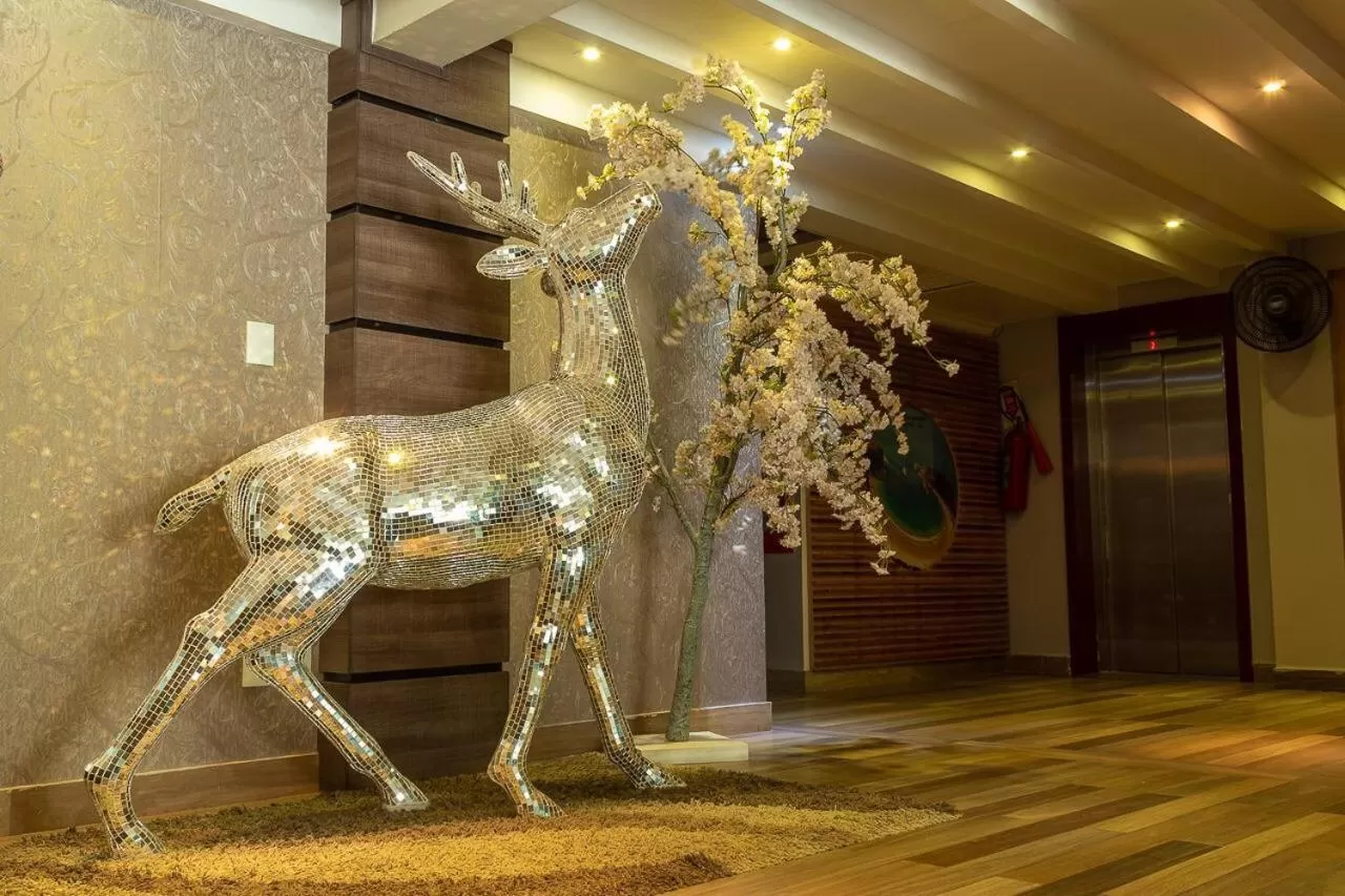 Lobby or reception in Pousada SUN Victory