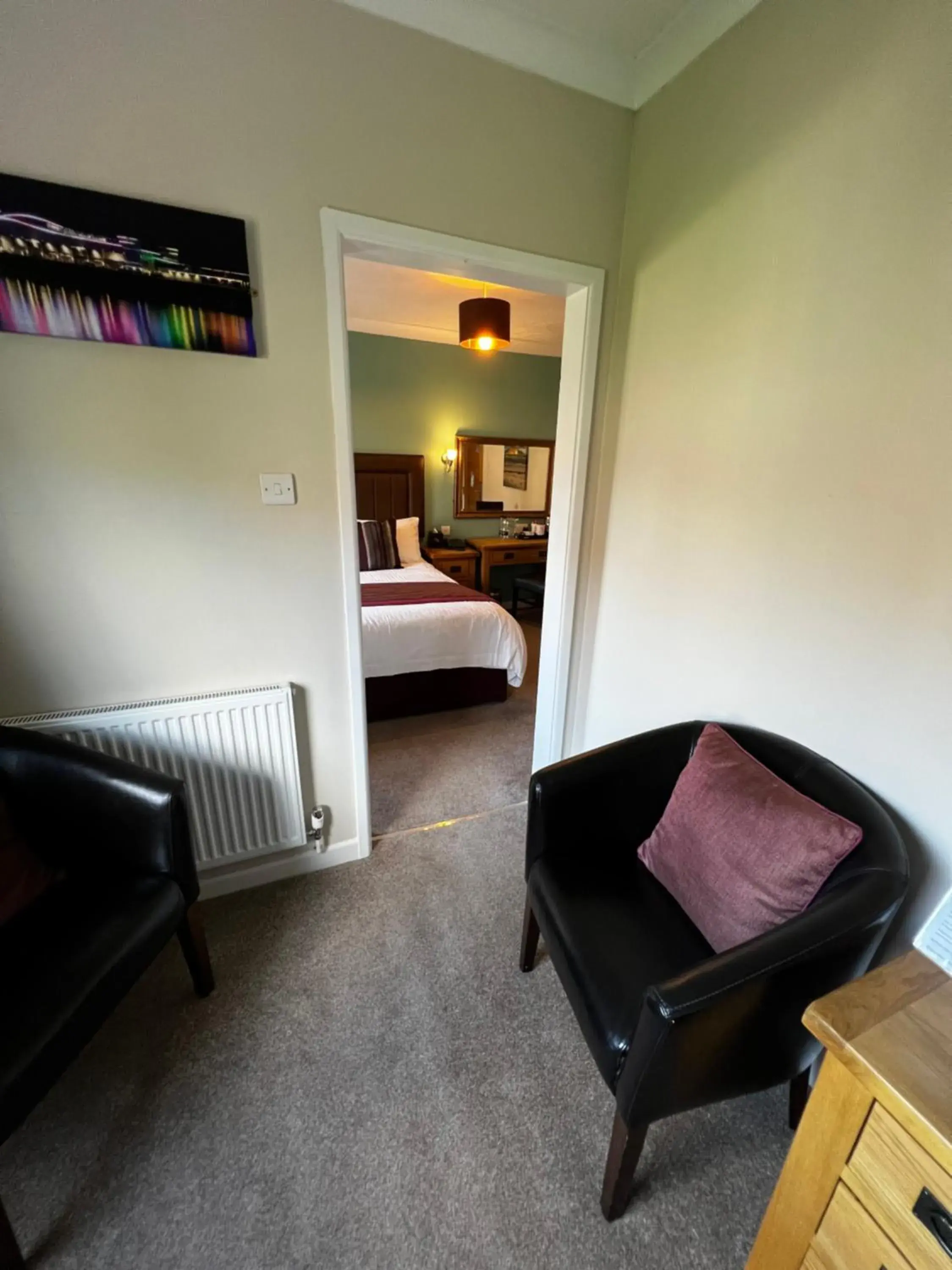 Seating Area in Queenswood Hotel