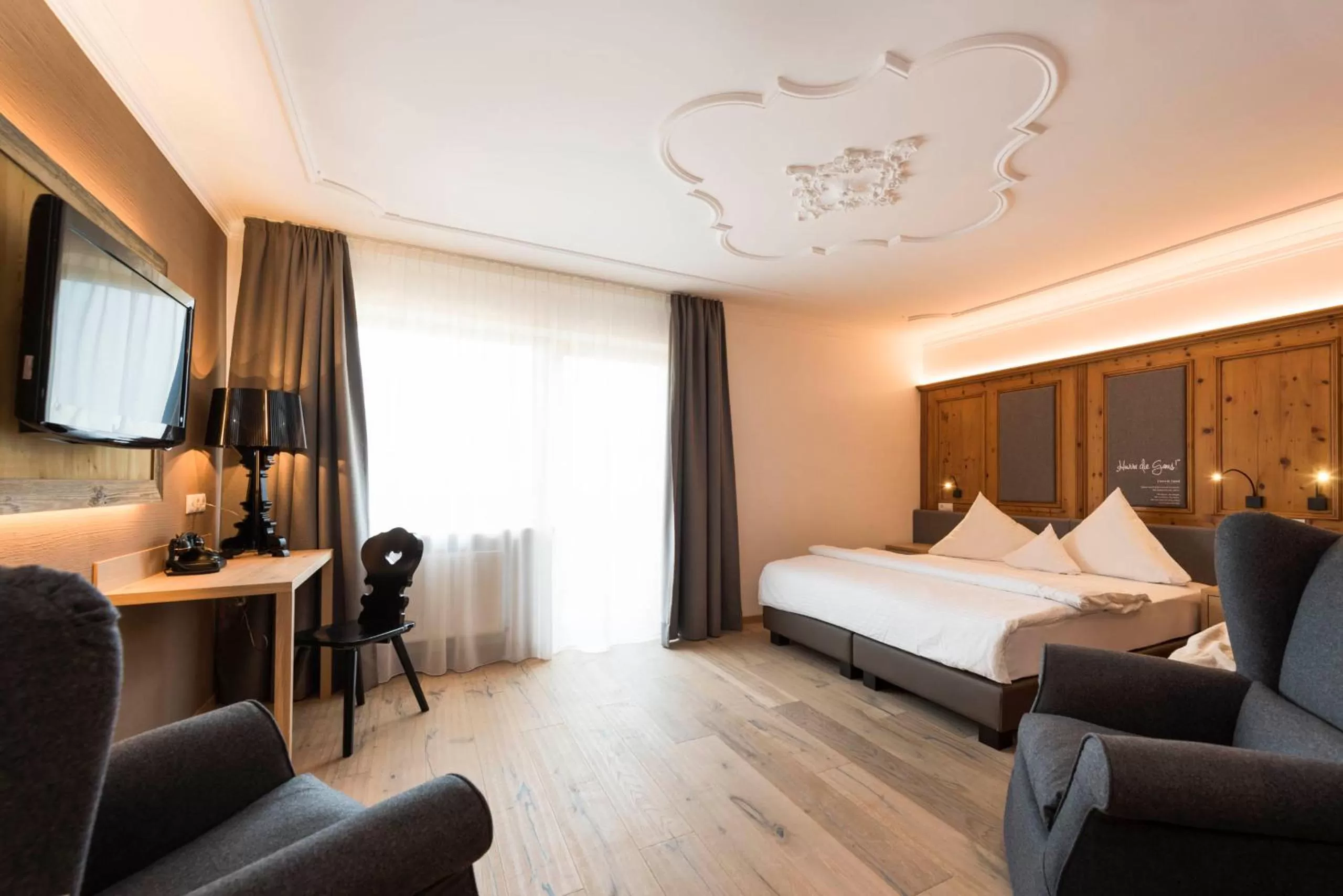 Photo of the whole room, Bed in Hotel Stubaierhof