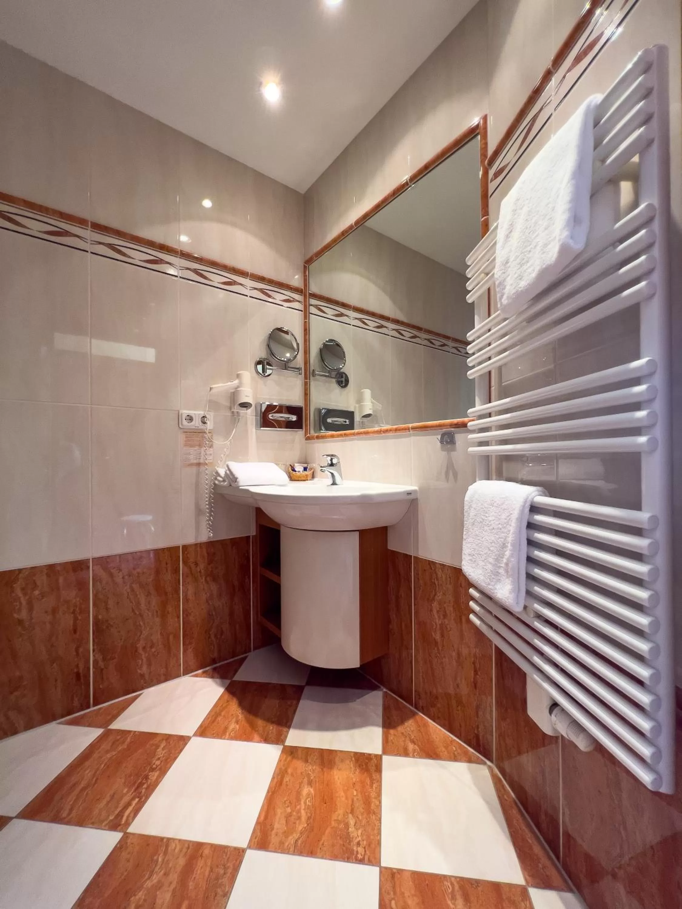 Bathroom in Hotel Landhaus Wörlitzer Hof