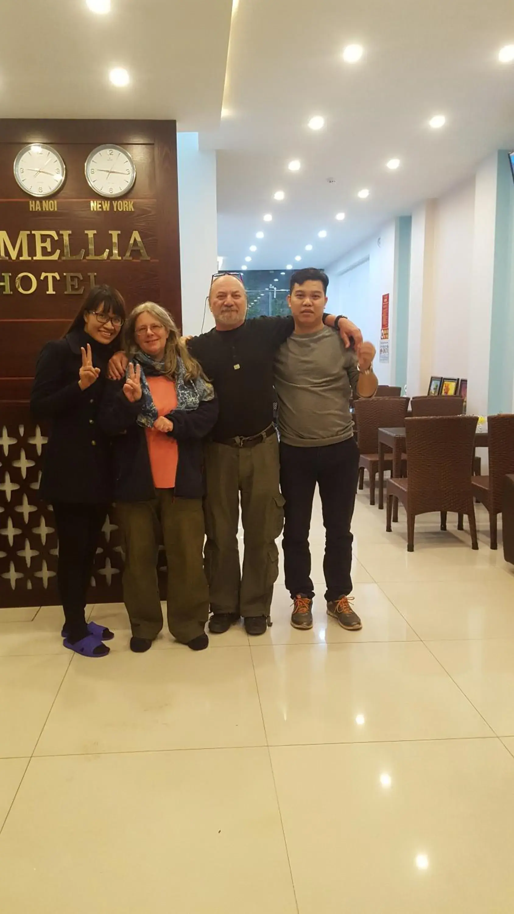 Staff in Camellia Hotel