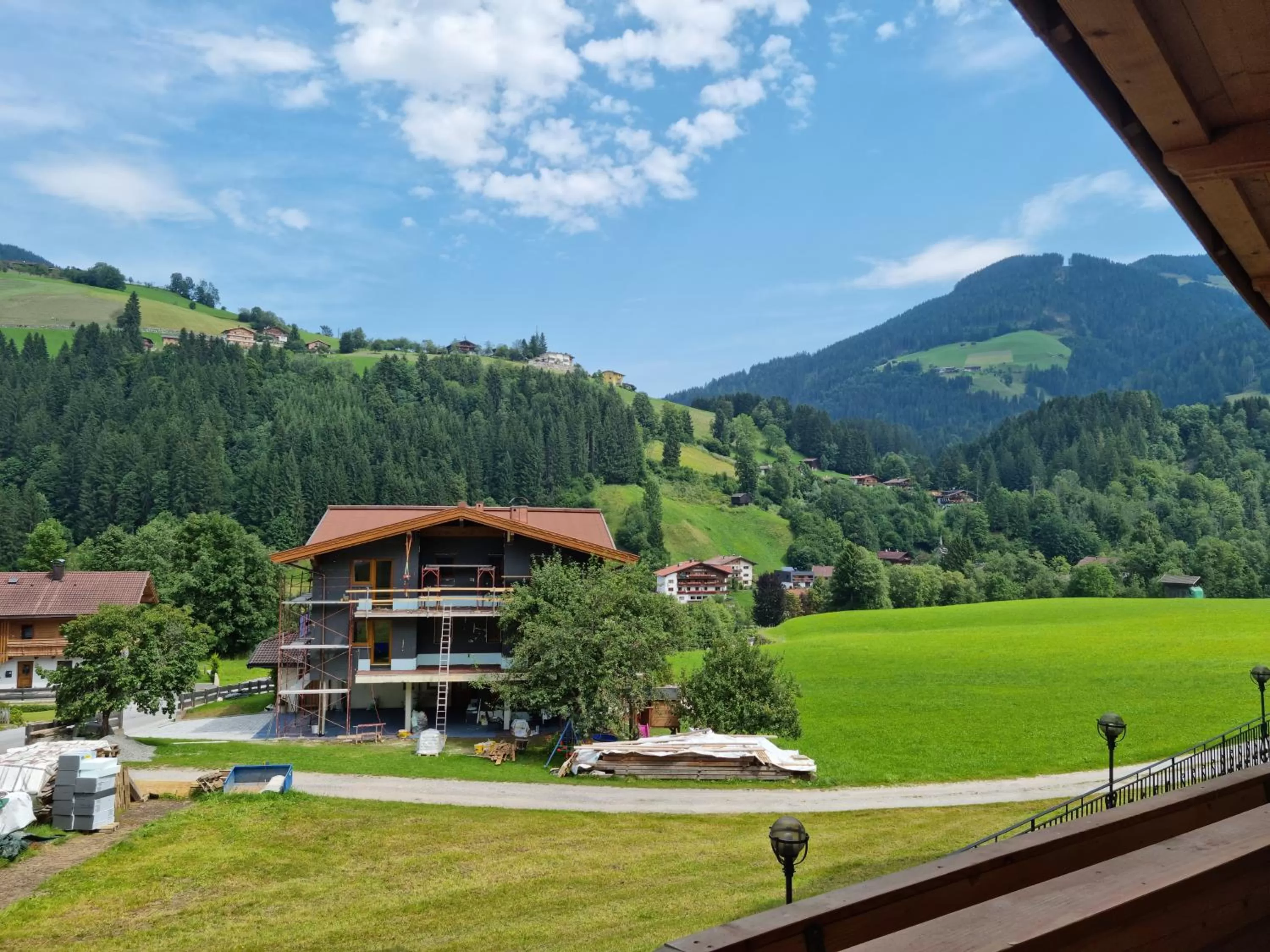 Balcony/Terrace in Hotel Bergkristall