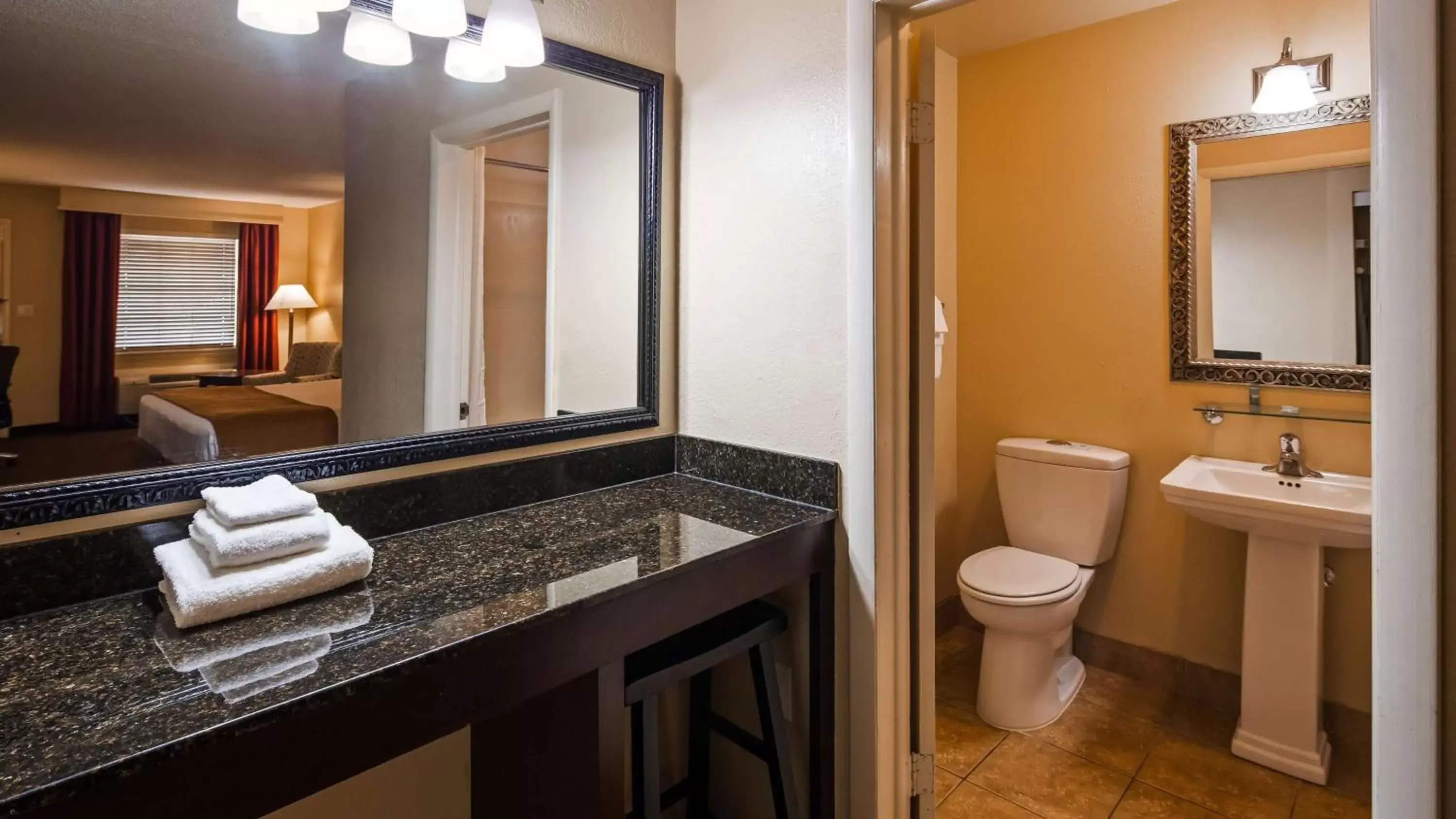 Bathroom in Best Western Coach House