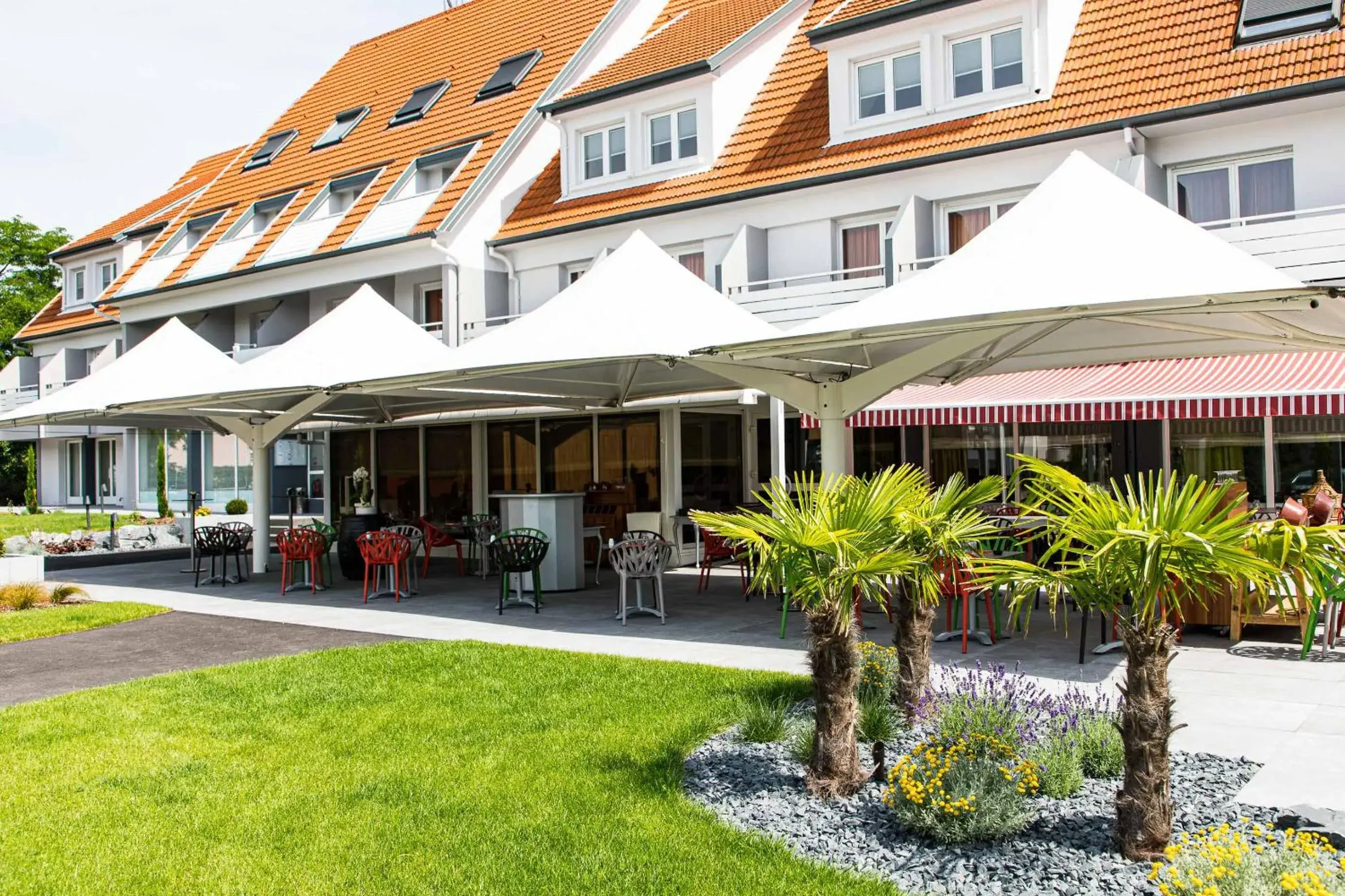 Balcony/Terrace, Property Building in Europe Haguenau – Hotel & Spa
