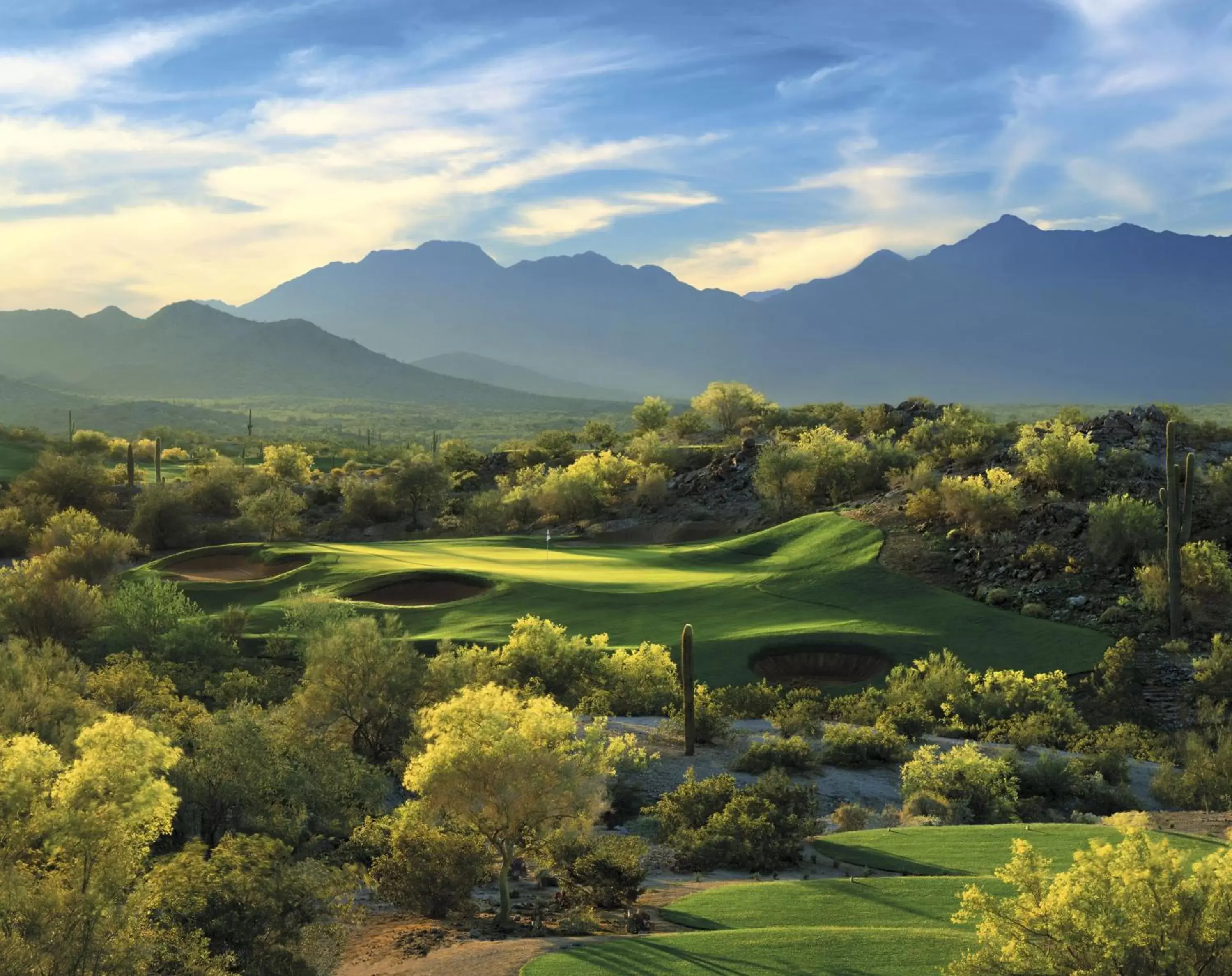 Golfcourse, Bird's-eye View in Luxury Condos by Meridian CondoResorts- Scottsdale