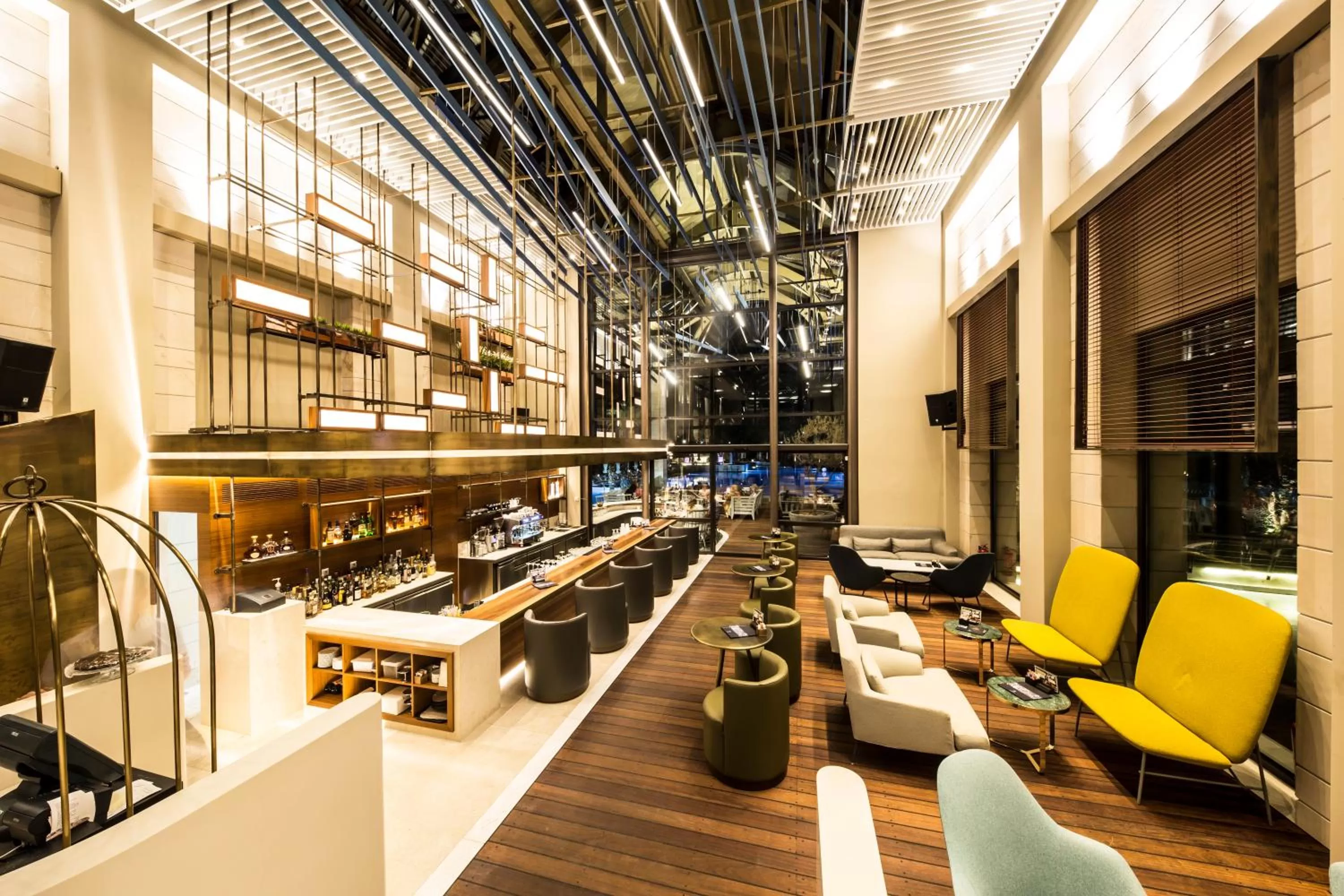 Lounge or bar, Restaurant/Places to Eat in Hotel Nikopolis