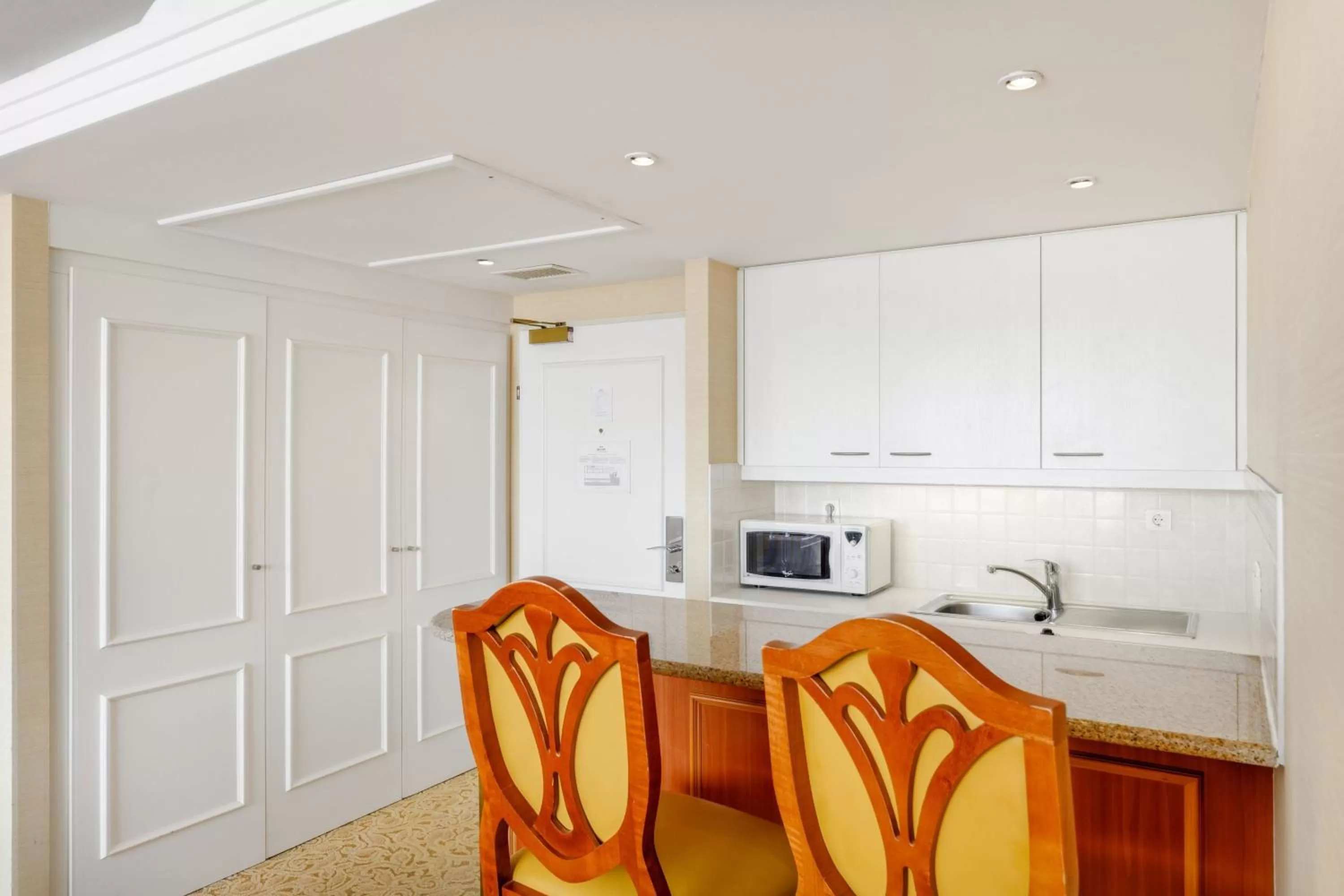 Kitchen or kitchenette in Millennium Court, Budapest - Marriott Executive Apartments