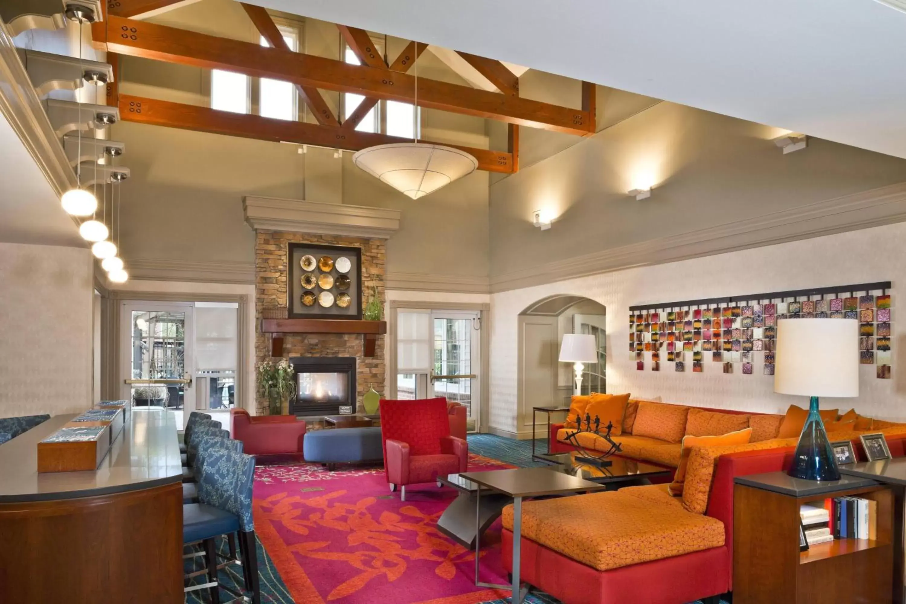 Lobby or reception, Seating Area in Residence Inn Arundel Mills BWI Airport