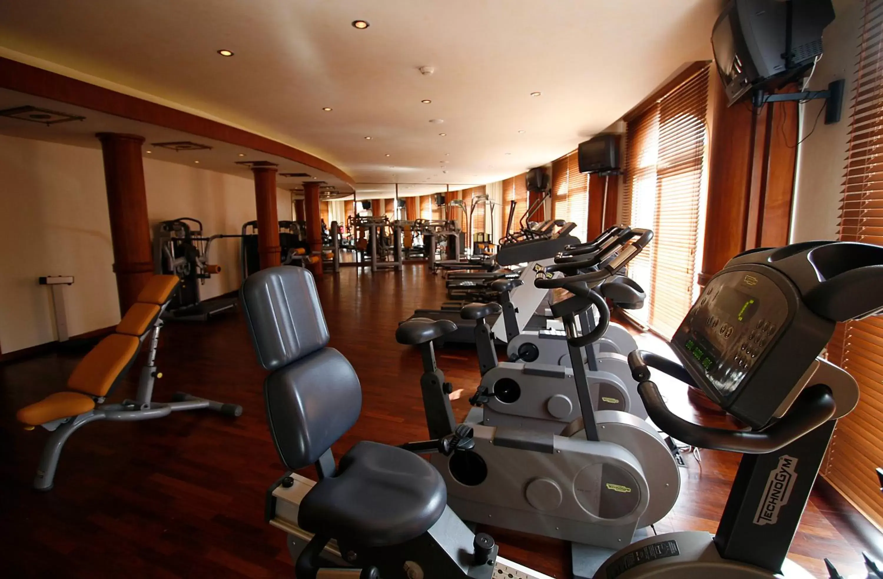 Fitness centre/facilities in L' Amphitrite Palace Beach Resort & Spa Fitness centre/facilities in L' Amphitrite Palace Beach Resort & Spa