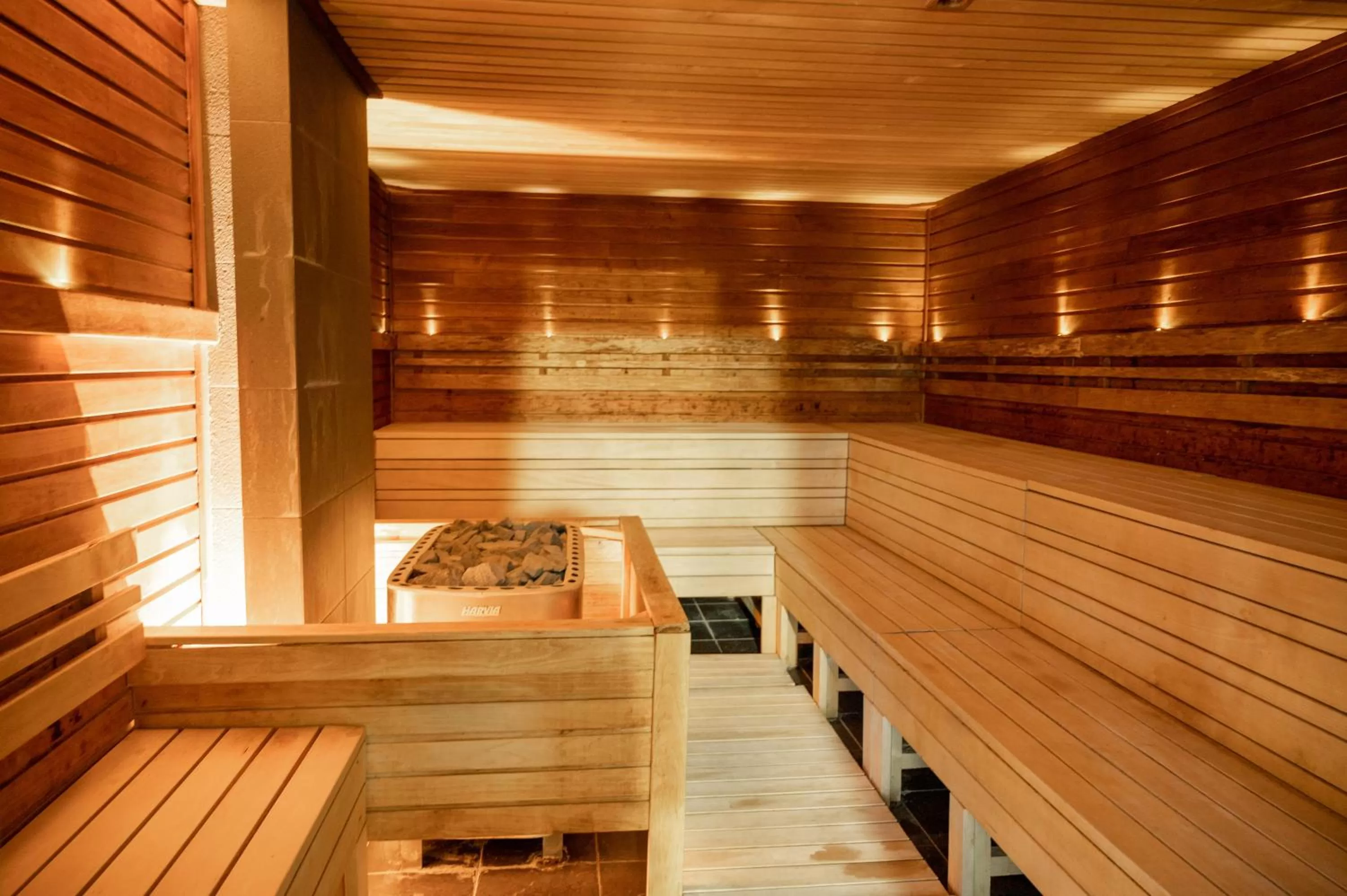 Sauna in Aqua Hotel