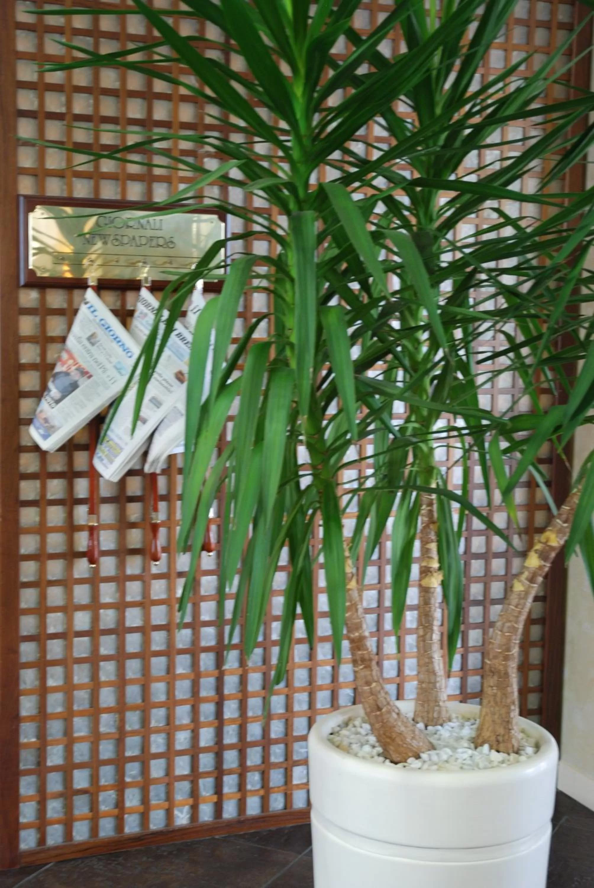 Decorative detail in Hotel Continental Brescia