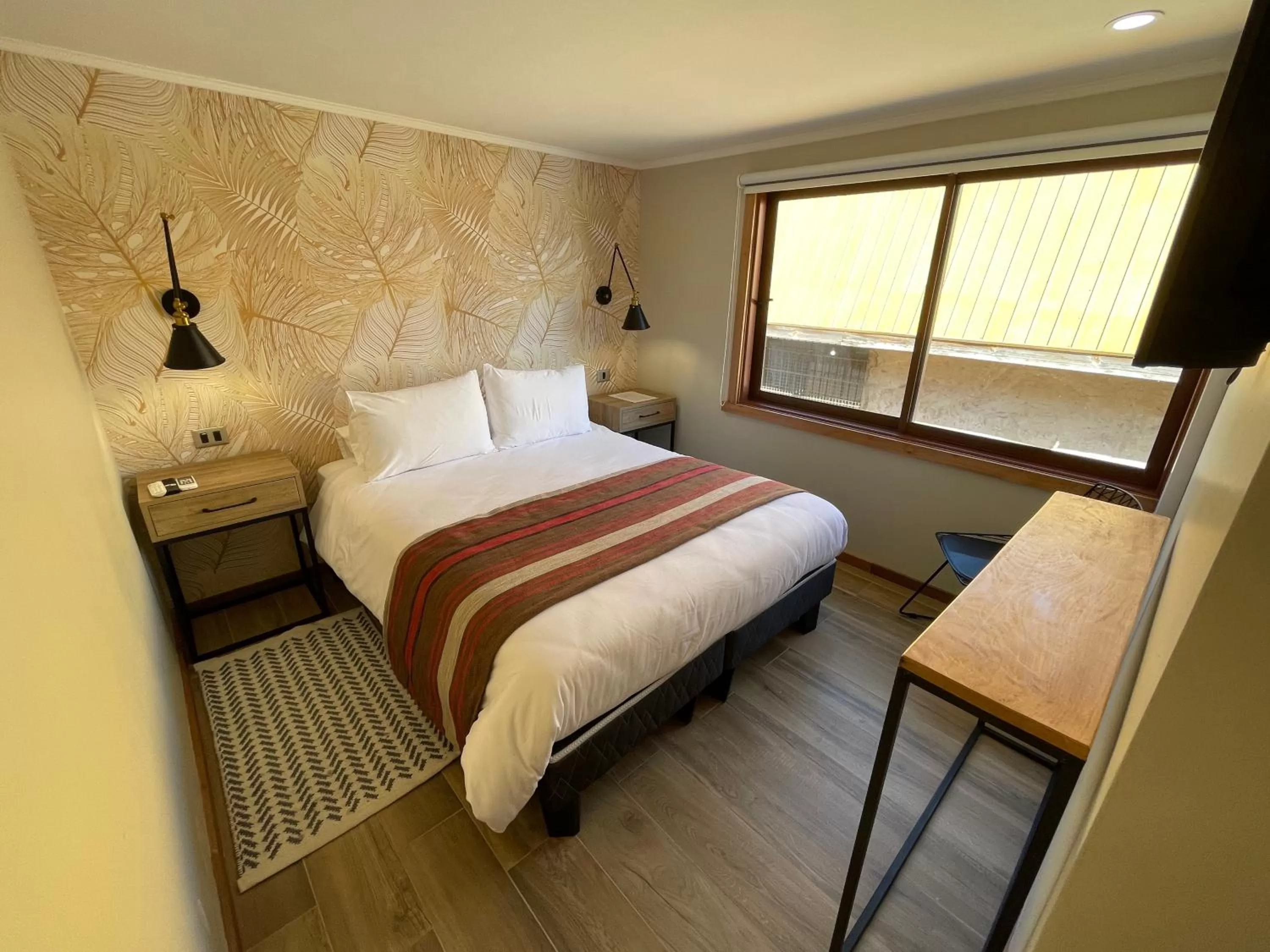 Bedroom, Bed in Mawün Hotel Pucón