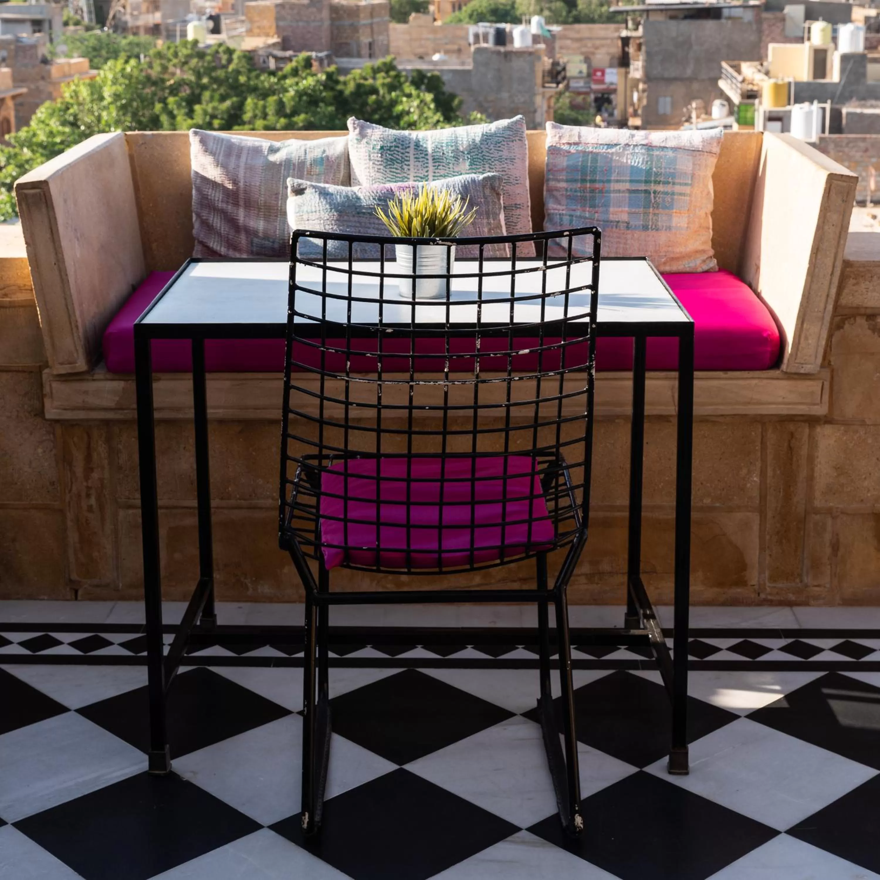 Balcony/Terrace in The Secret House - Adults Only Jaisalmer India