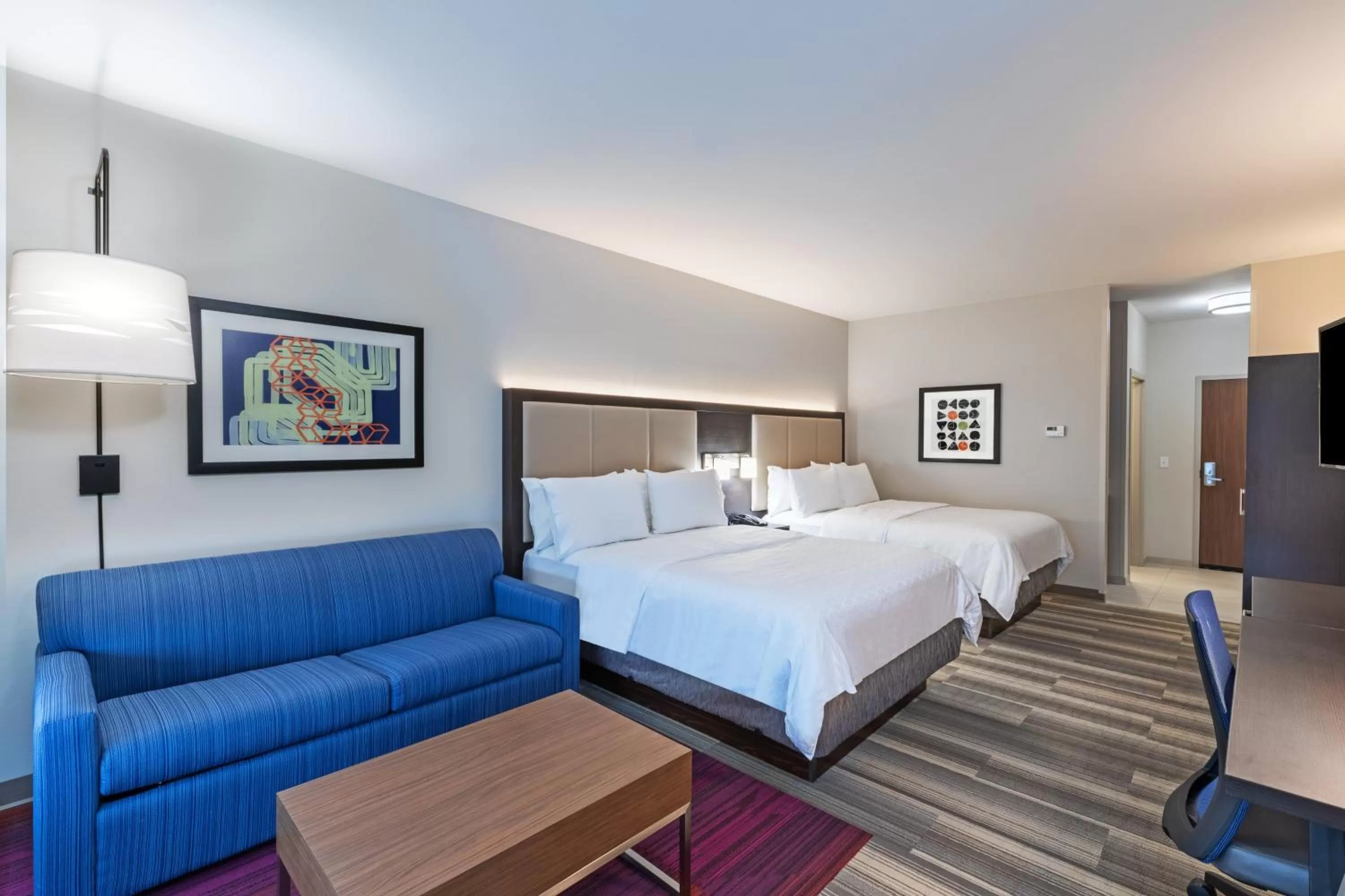 Photo of the whole room, Bed in Holiday Inn Express & Suites Purcell by IHG