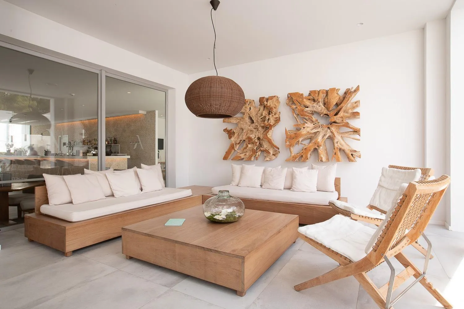 Patio in Hotel Anfora Ibiza