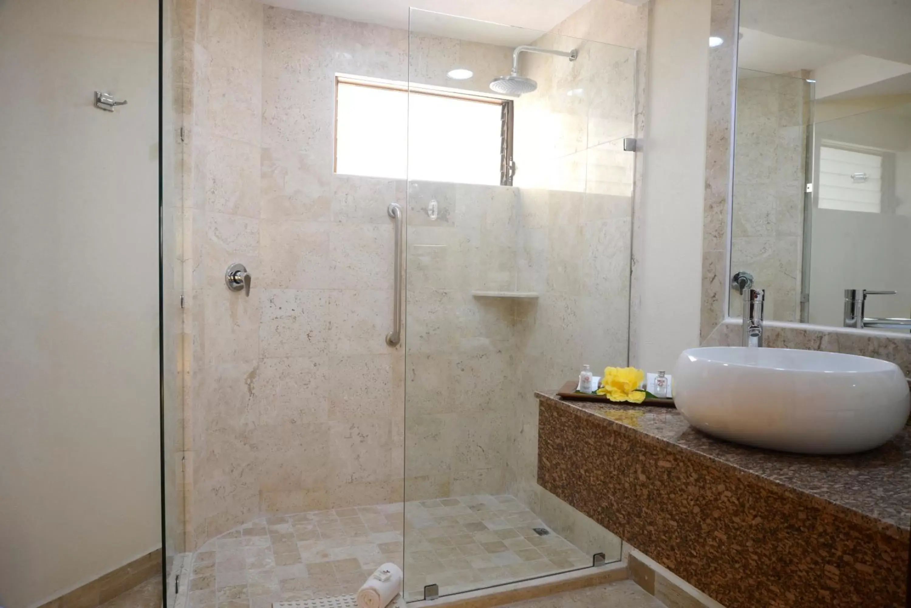 Shower, Bathroom in Canto del Sol Puerto Vallarta All Inclusive