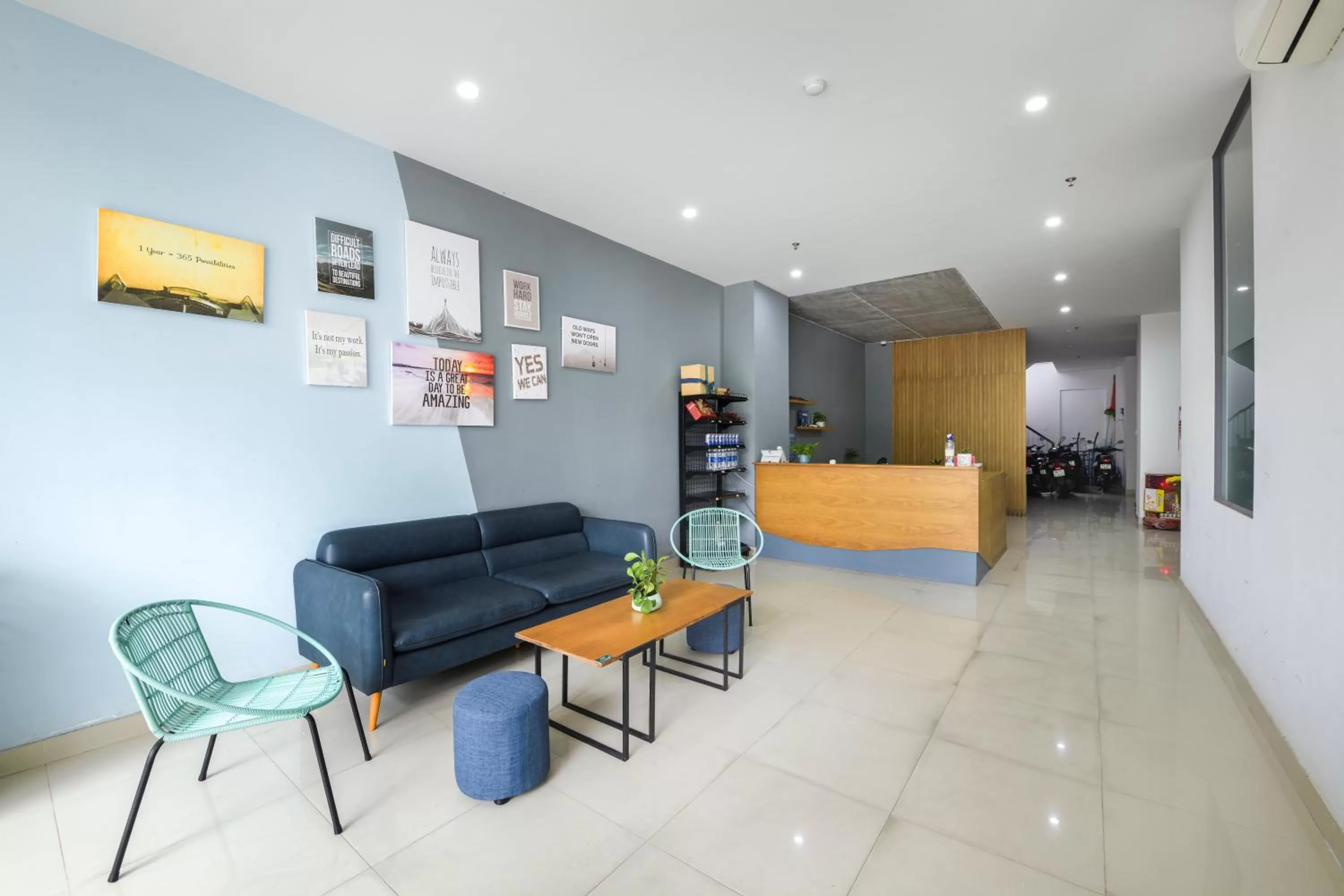 Lobby or reception in The Green House - Serviced Apartment