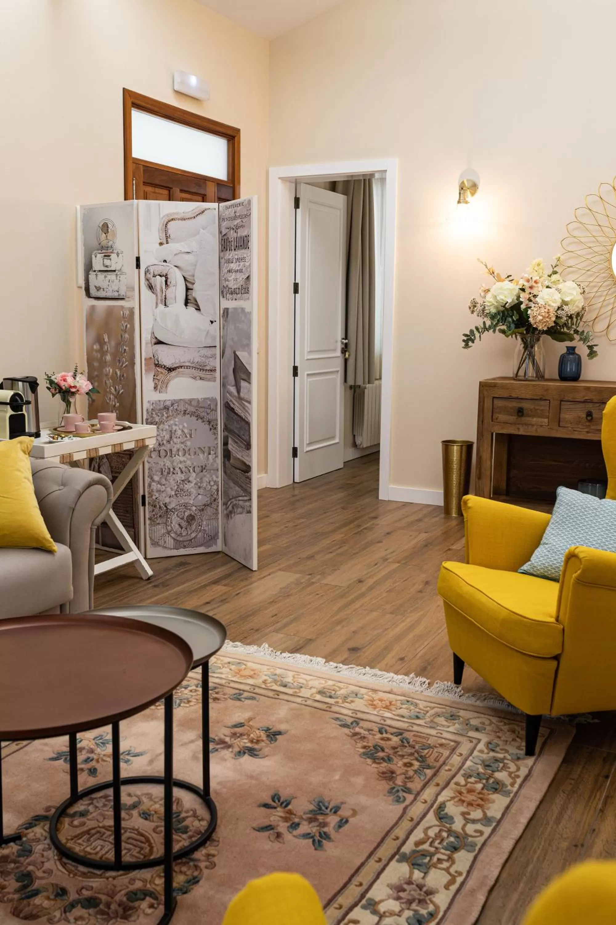 Living room in Hotel Rural Ohana