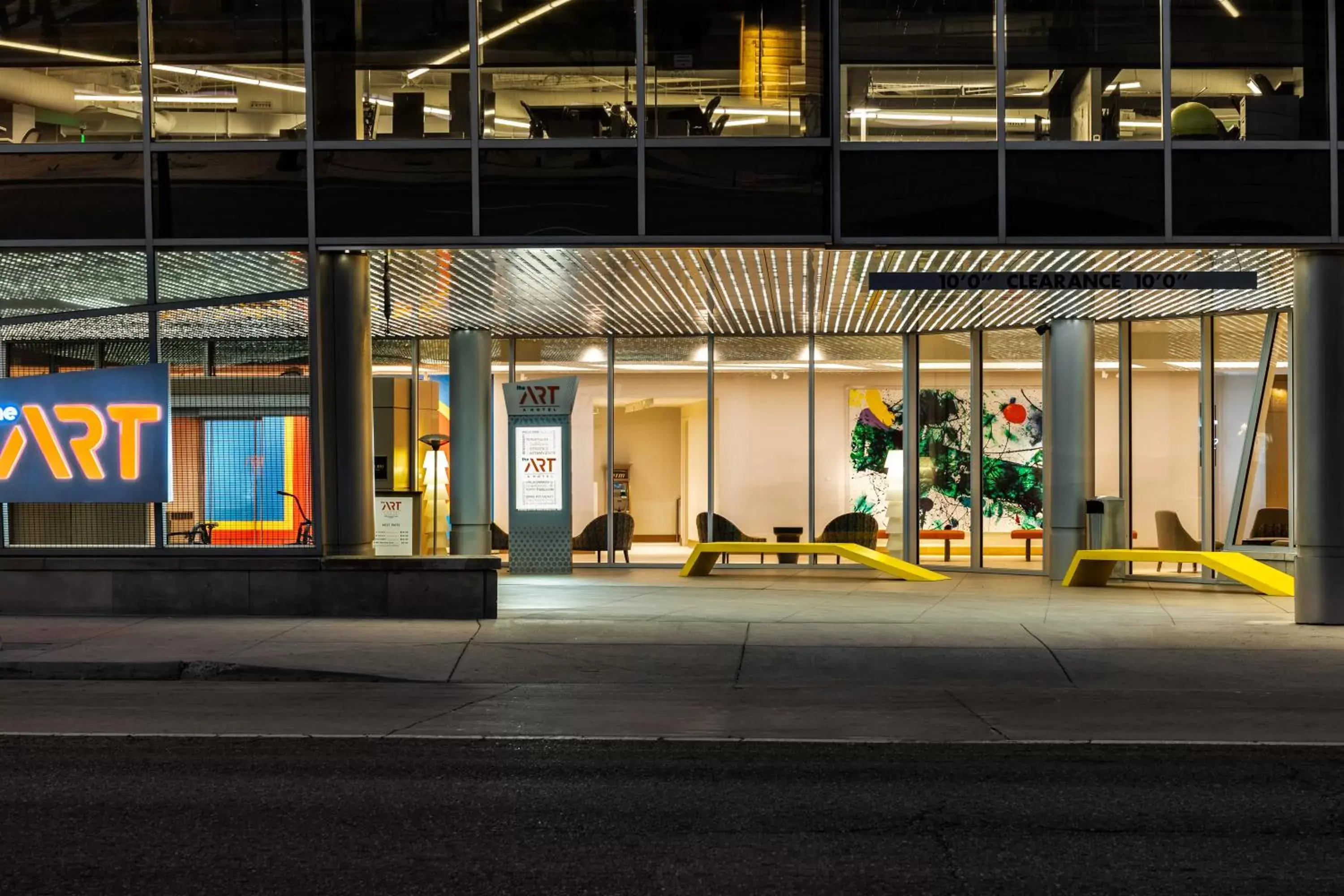 Facade/entrance in The Art Hotel Denver, Curio Collection by Hilton