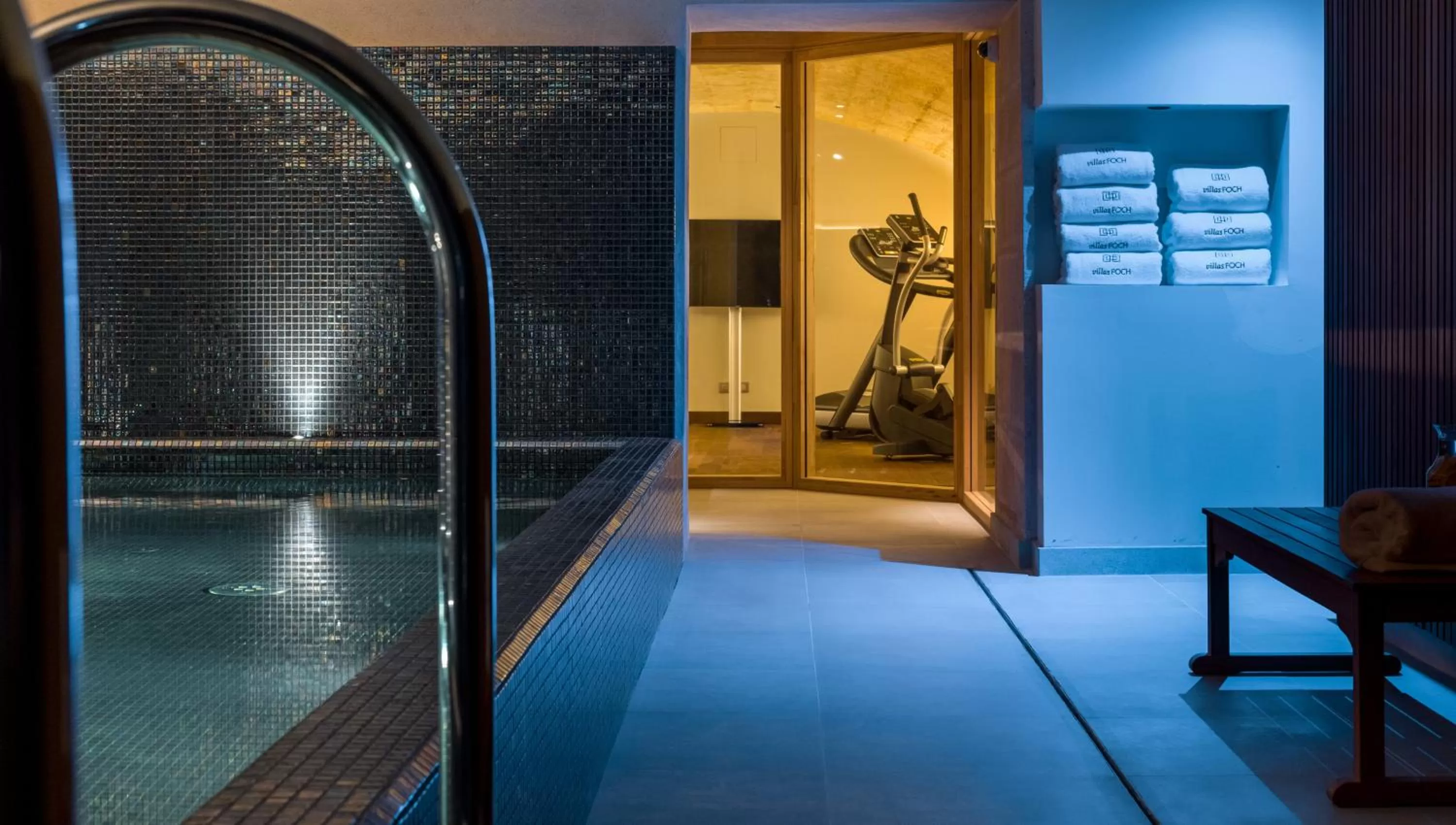 Fitness centre/facilities in Villas Foch Boutique Hotel & Spa Bordeaux