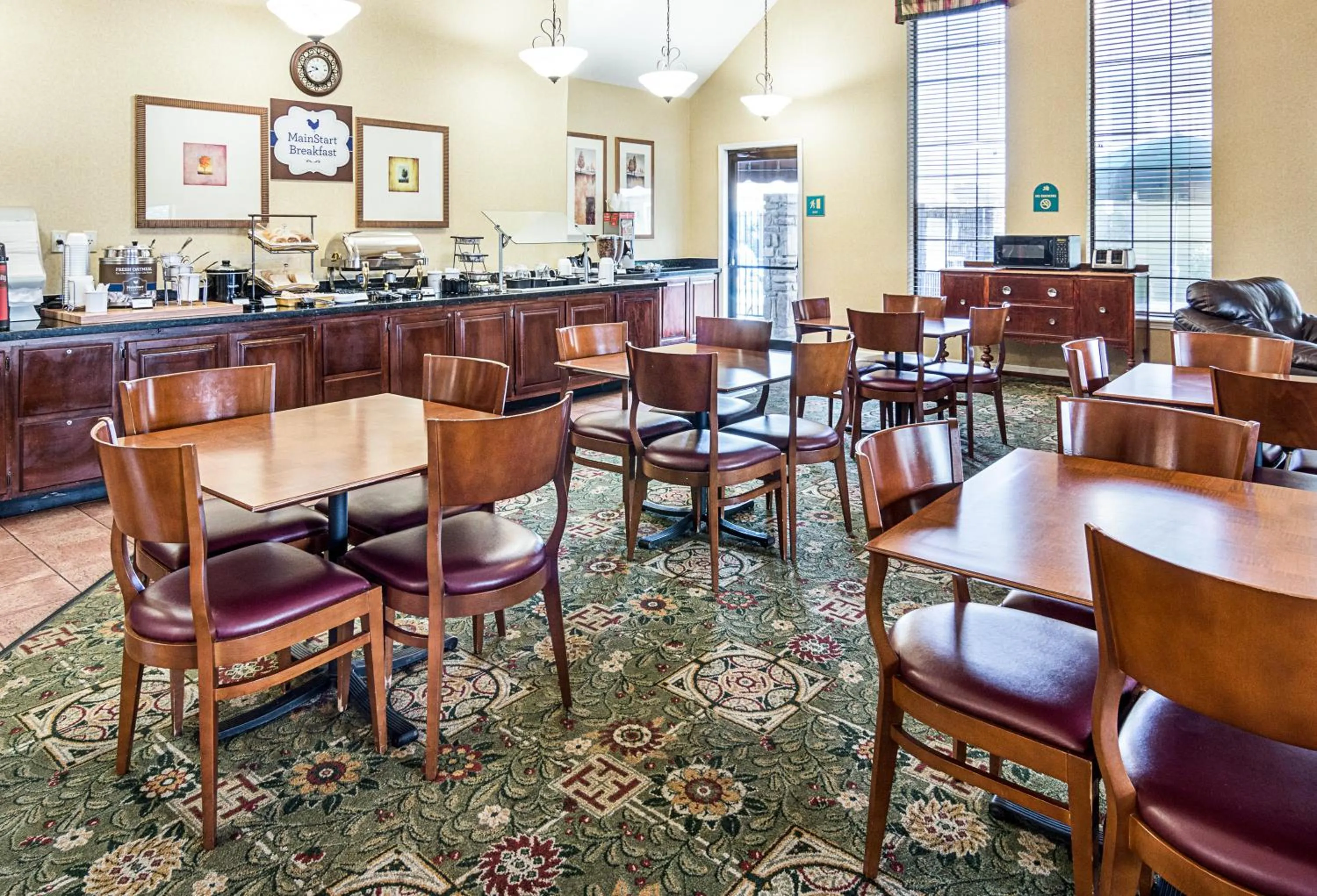 Breakfast in Extended Studio Suites Hotel- Bossier City