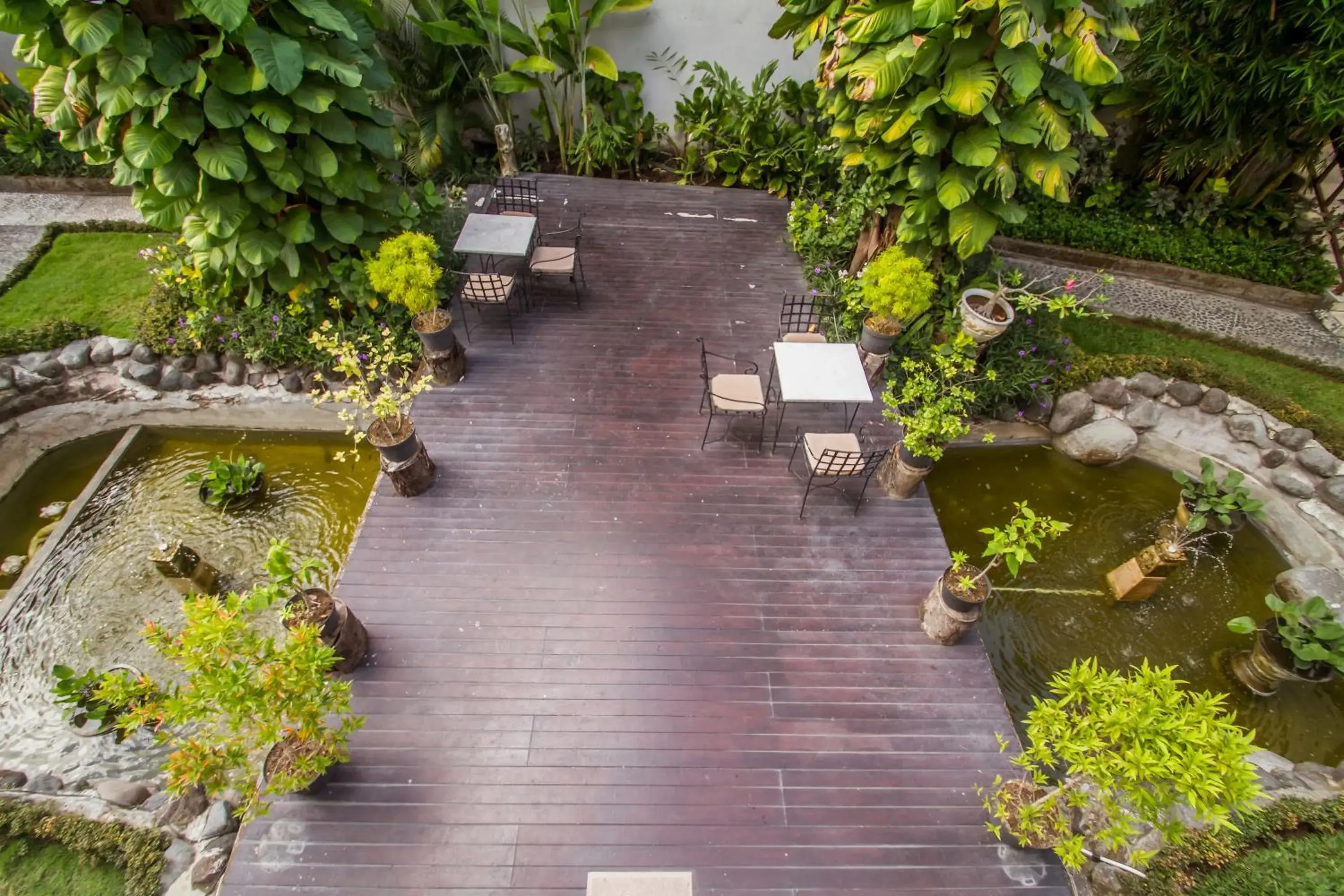 Patio in Abian Biu Mansion