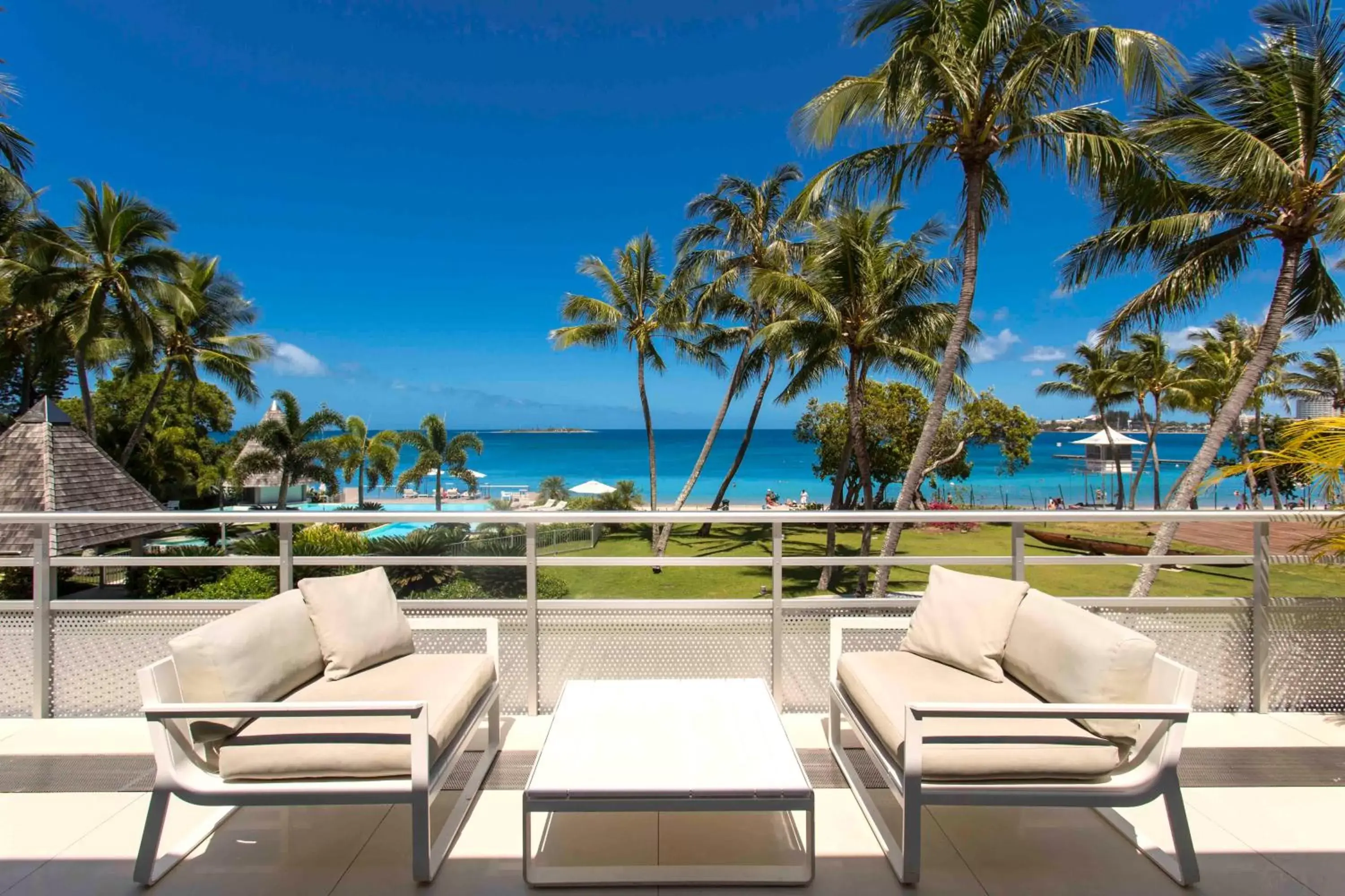 Balcony/Terrace in Chateau Royal Beach Resort & Spa, Noumea