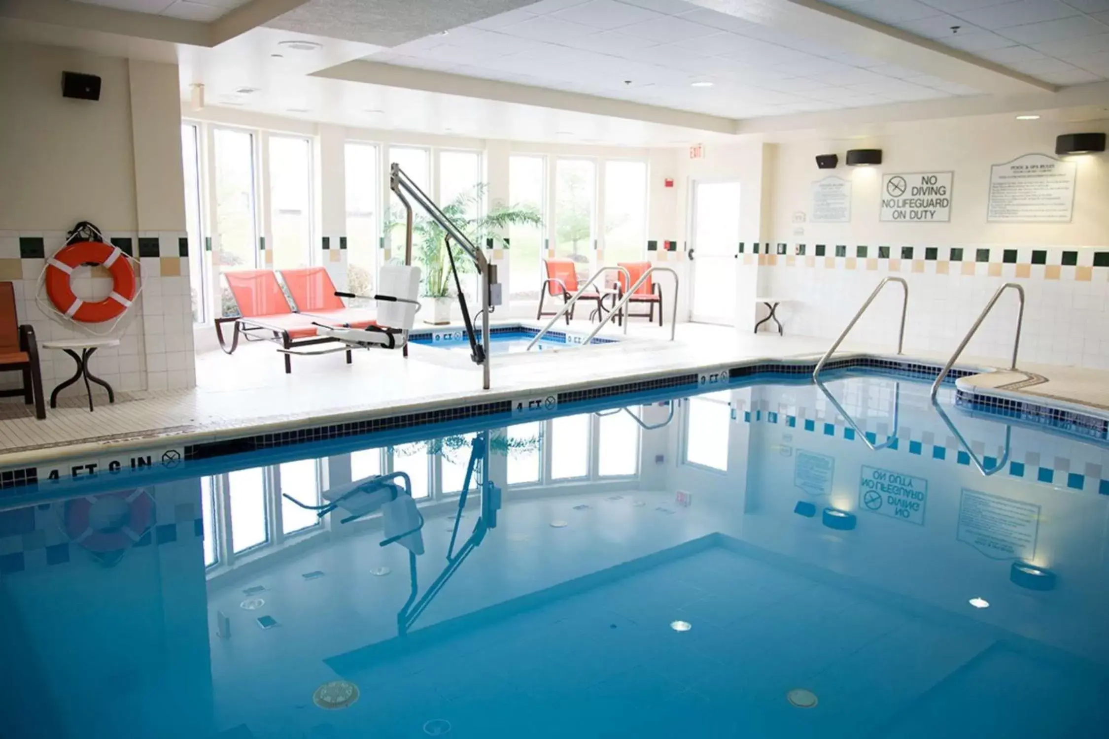 Pool view, Swimming Pool in Hilton Garden Inn Gettysburg