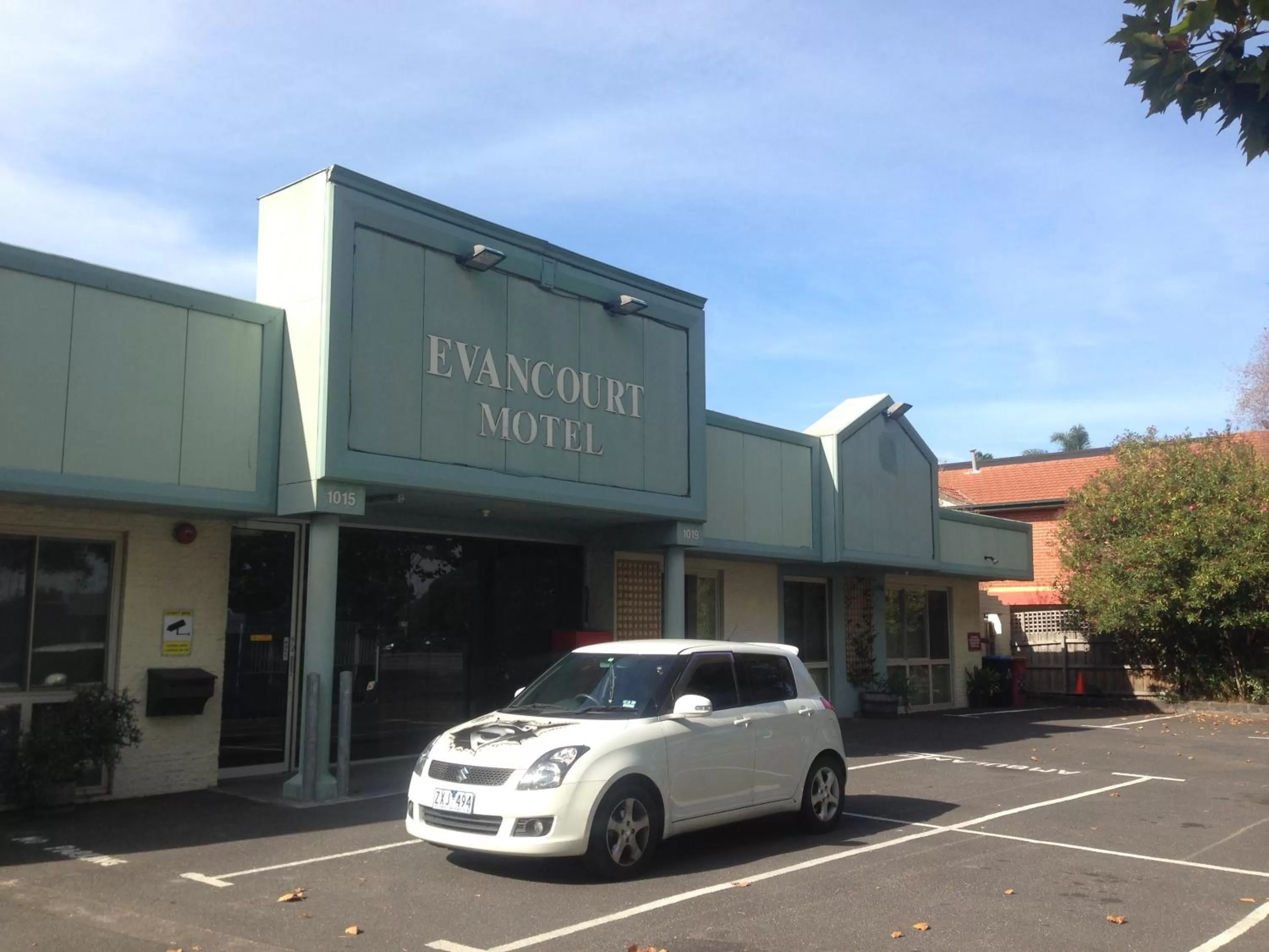 Facade/entrance in Evancourt Motel Malvern East