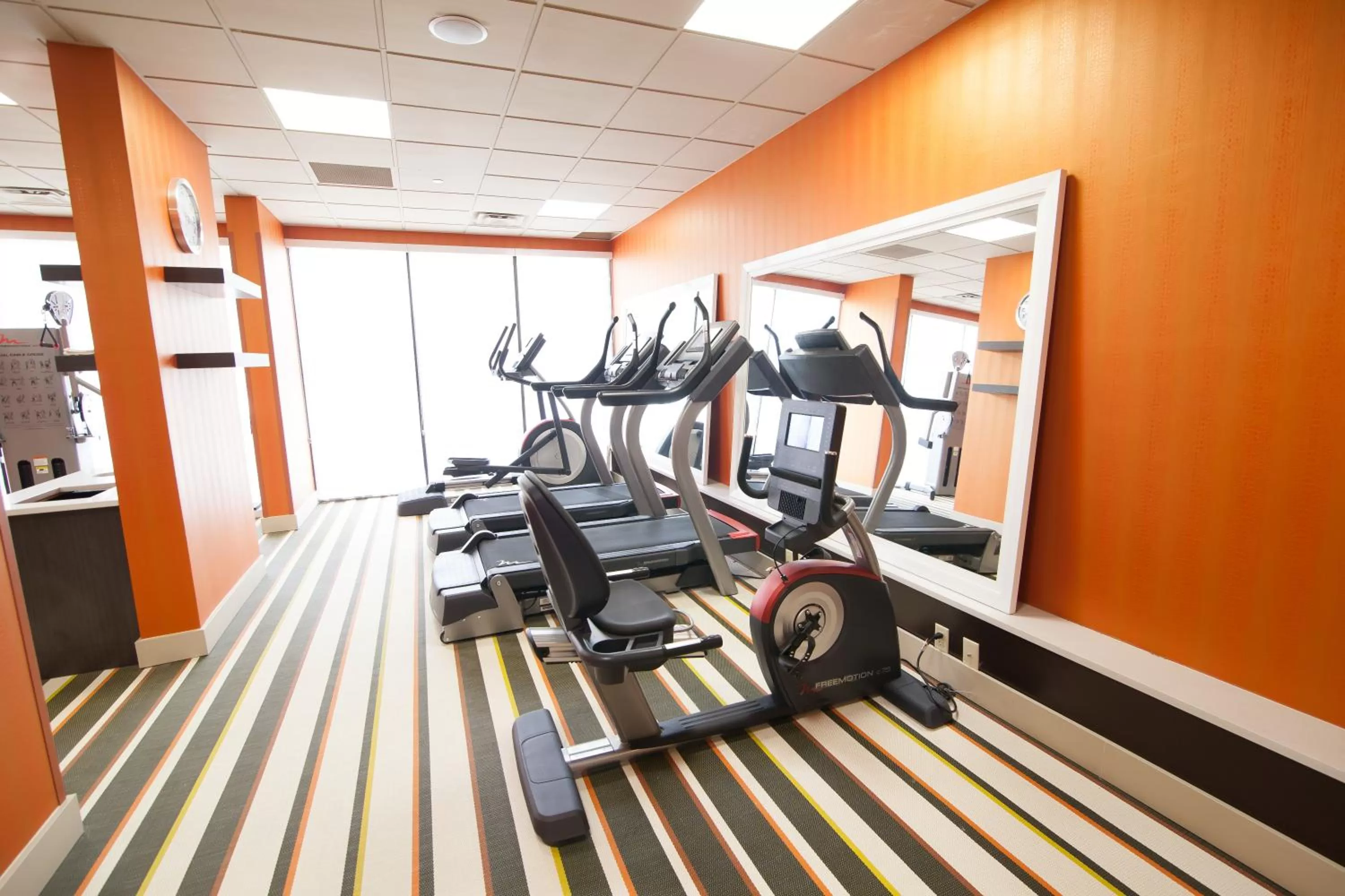 Fitness centre/facilities in Holiday Inn Express Atlanta Galleria-Ballpark Area by IHG