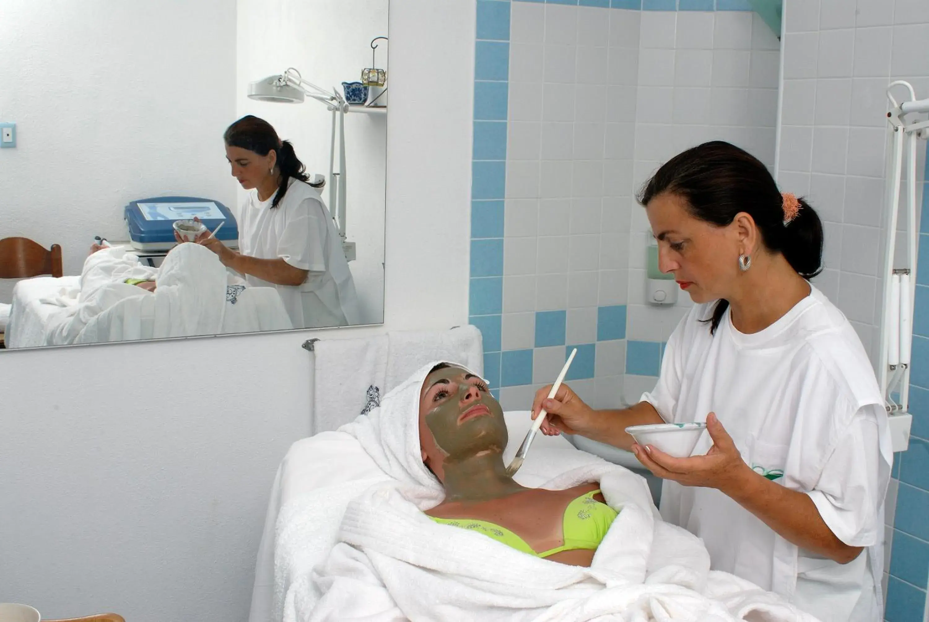 Spa and wellness centre/facilities in Hotel Giardino Delle Ninfe E La Fenice