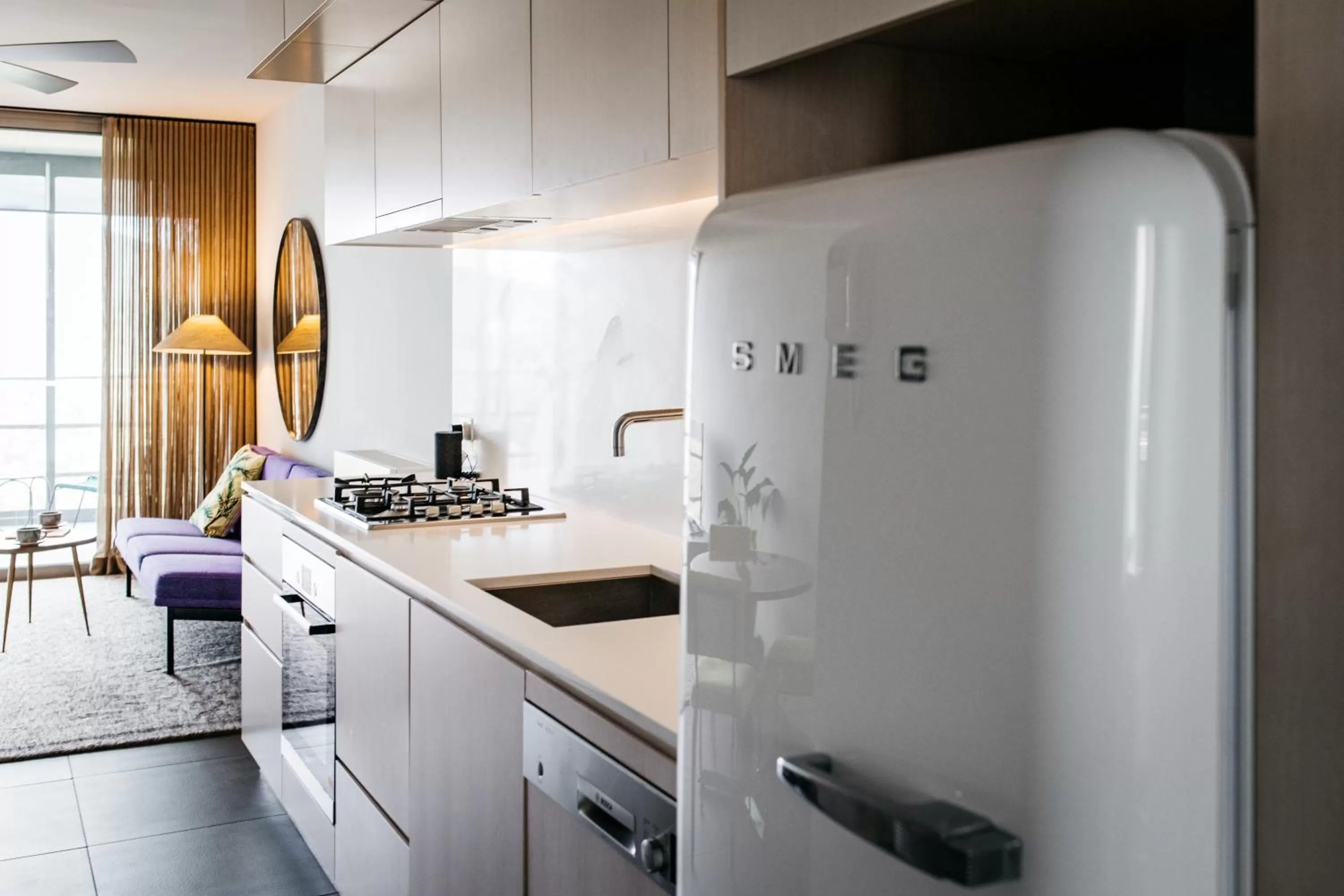 Kitchen or kitchenette in Nishi Apartments Eco Living by Ovolo