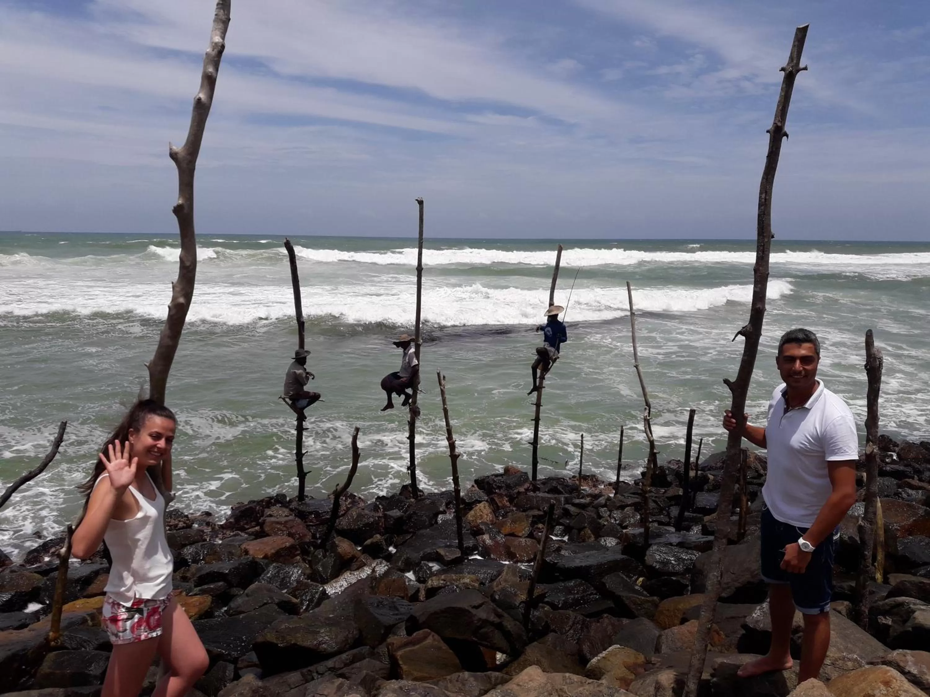 Beach in Weligama Bay Eco Villa
