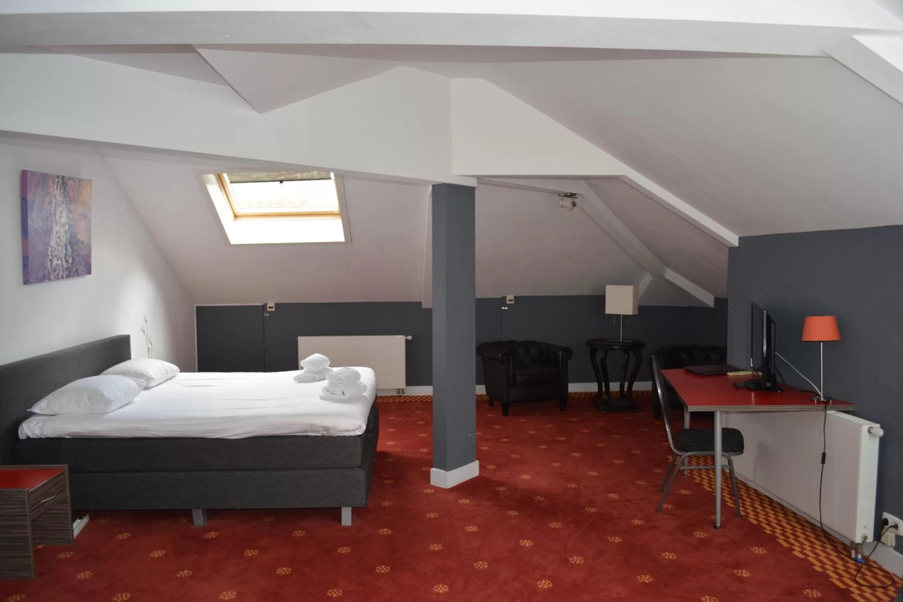 Bedroom, Bed in Hotel Oranjeoord