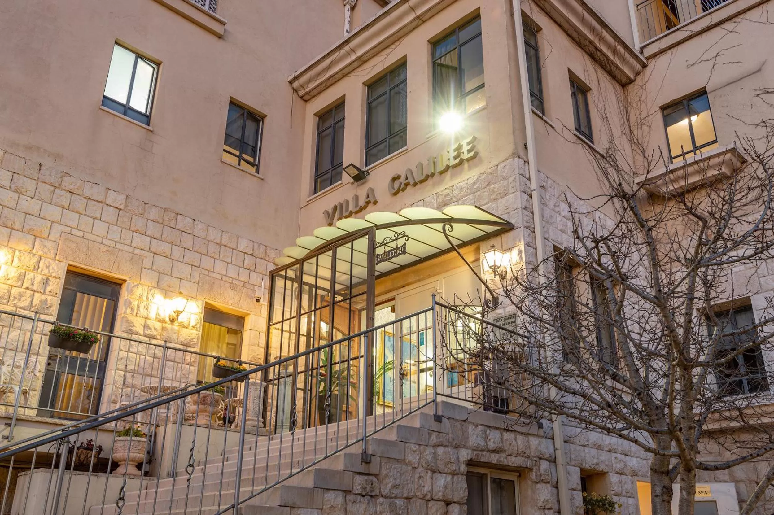 Property building in Villa Galilee Boutique Hotel and Spa