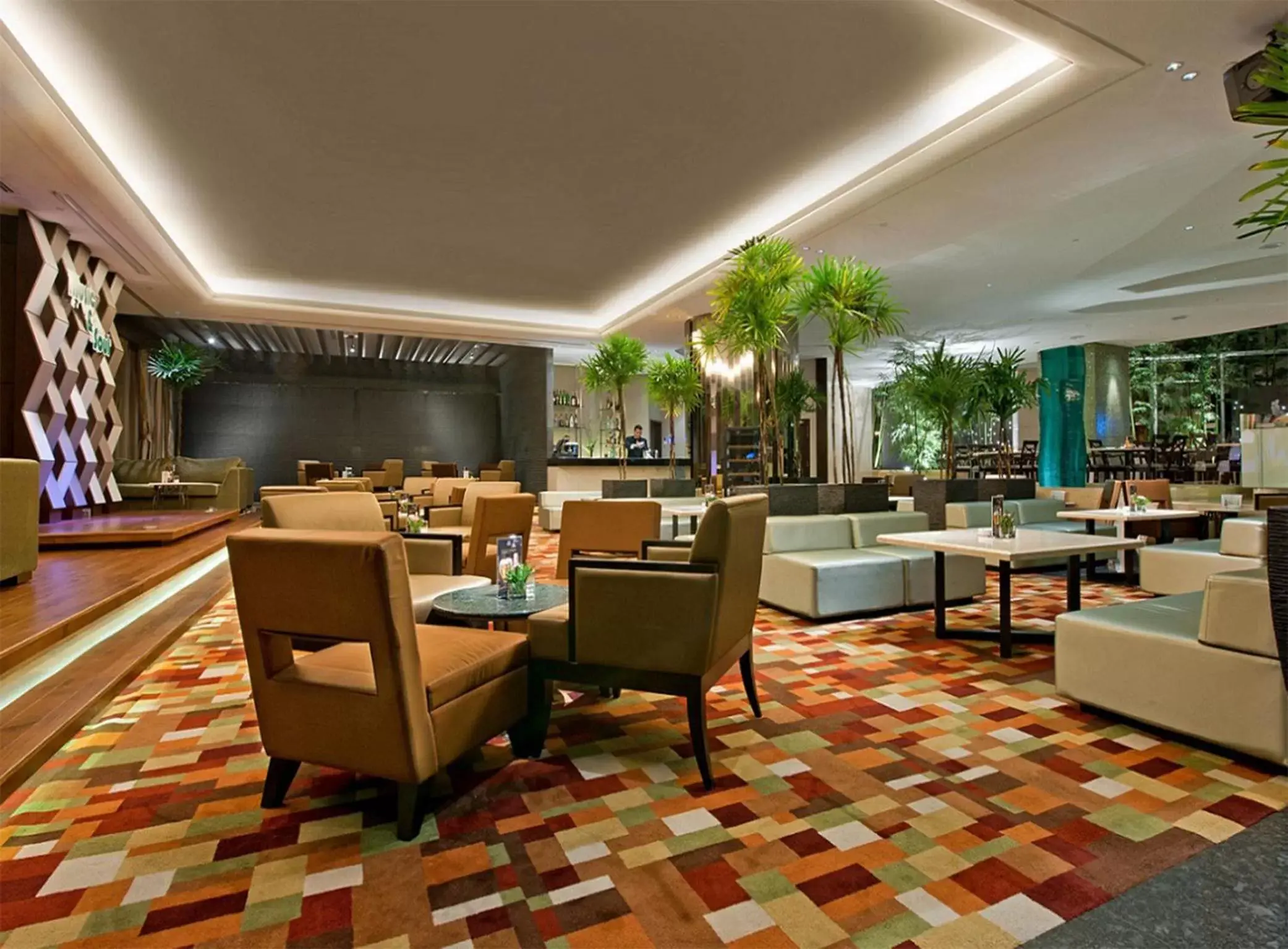 Communal lounge/ TV room in Eastin Hotel Kuala Lumpur