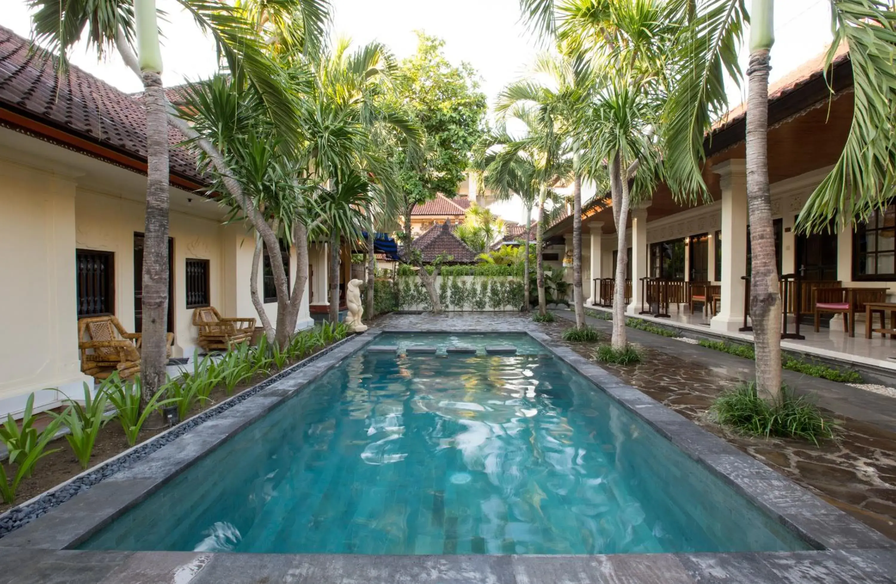 Swimming Pool in Sari Indah Cottage