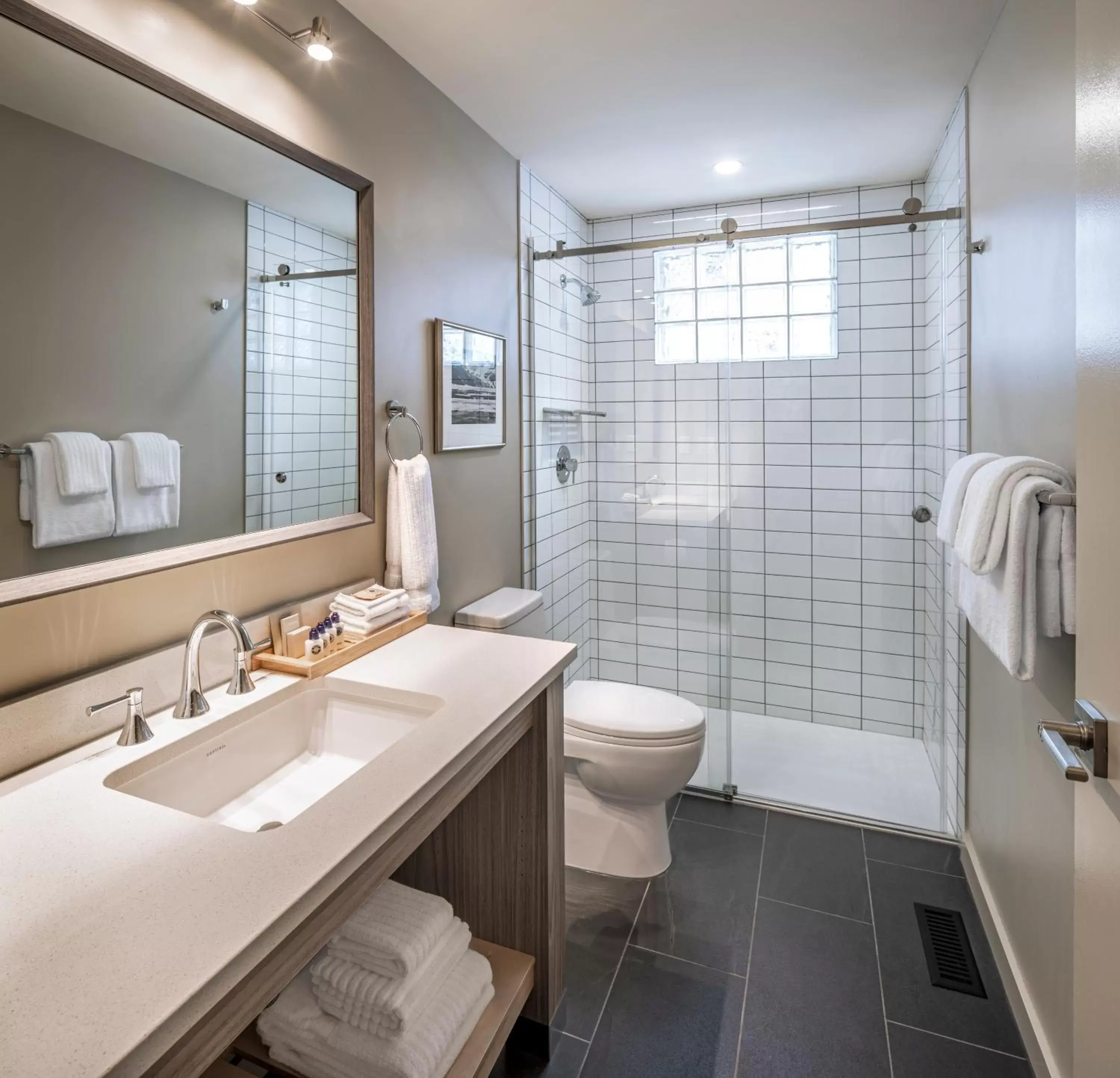 Bathroom in Buffalo Mountain Lodge