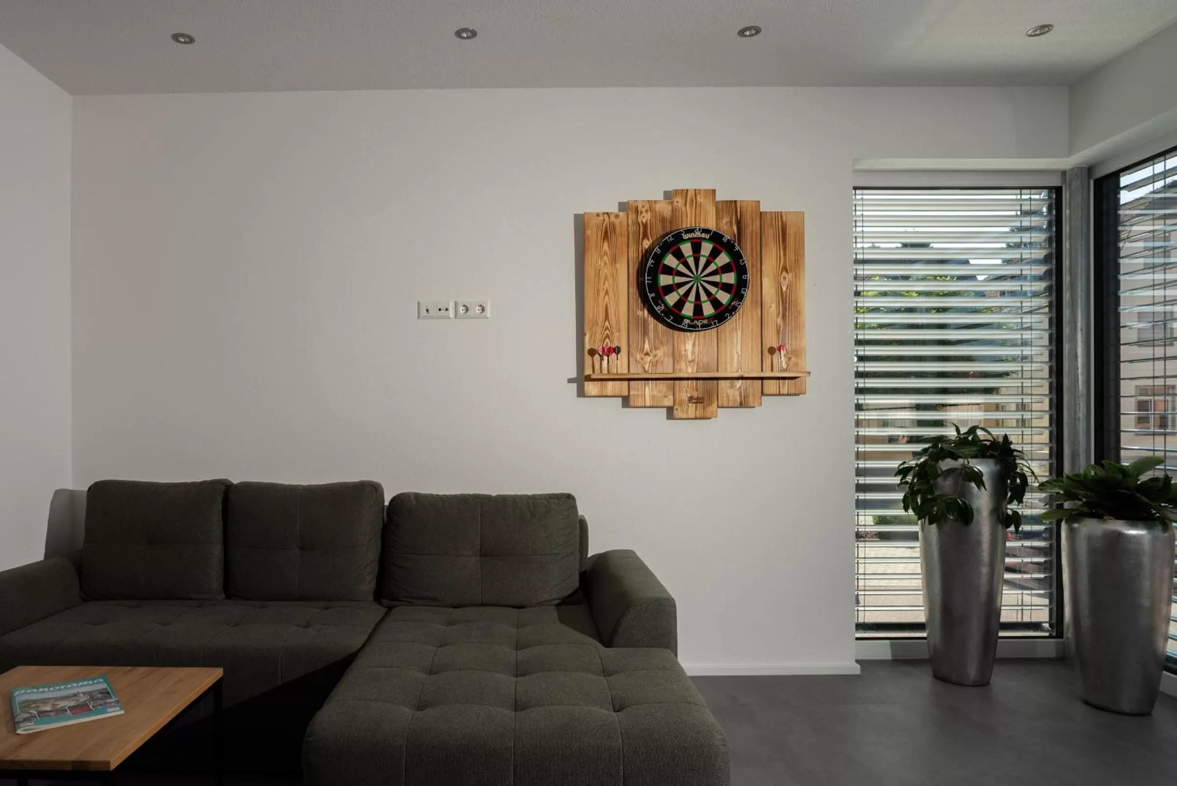 Communal lounge/ TV room in Gasthof Hosbein