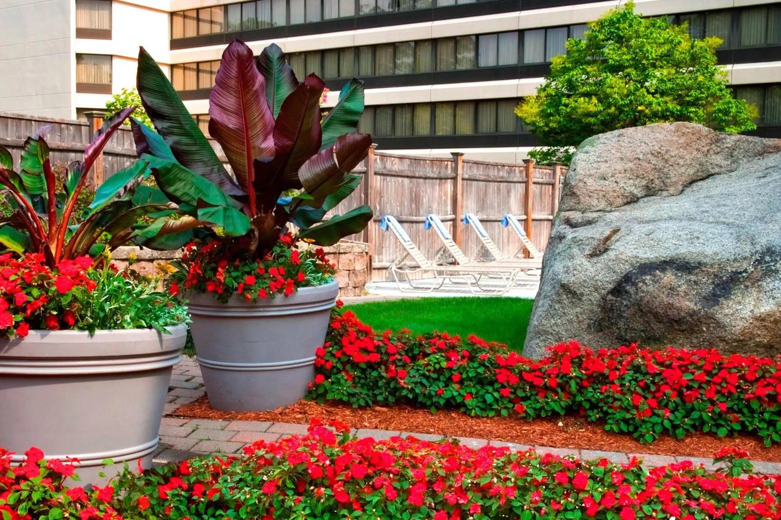 Property building in Boston Marriott Peabody