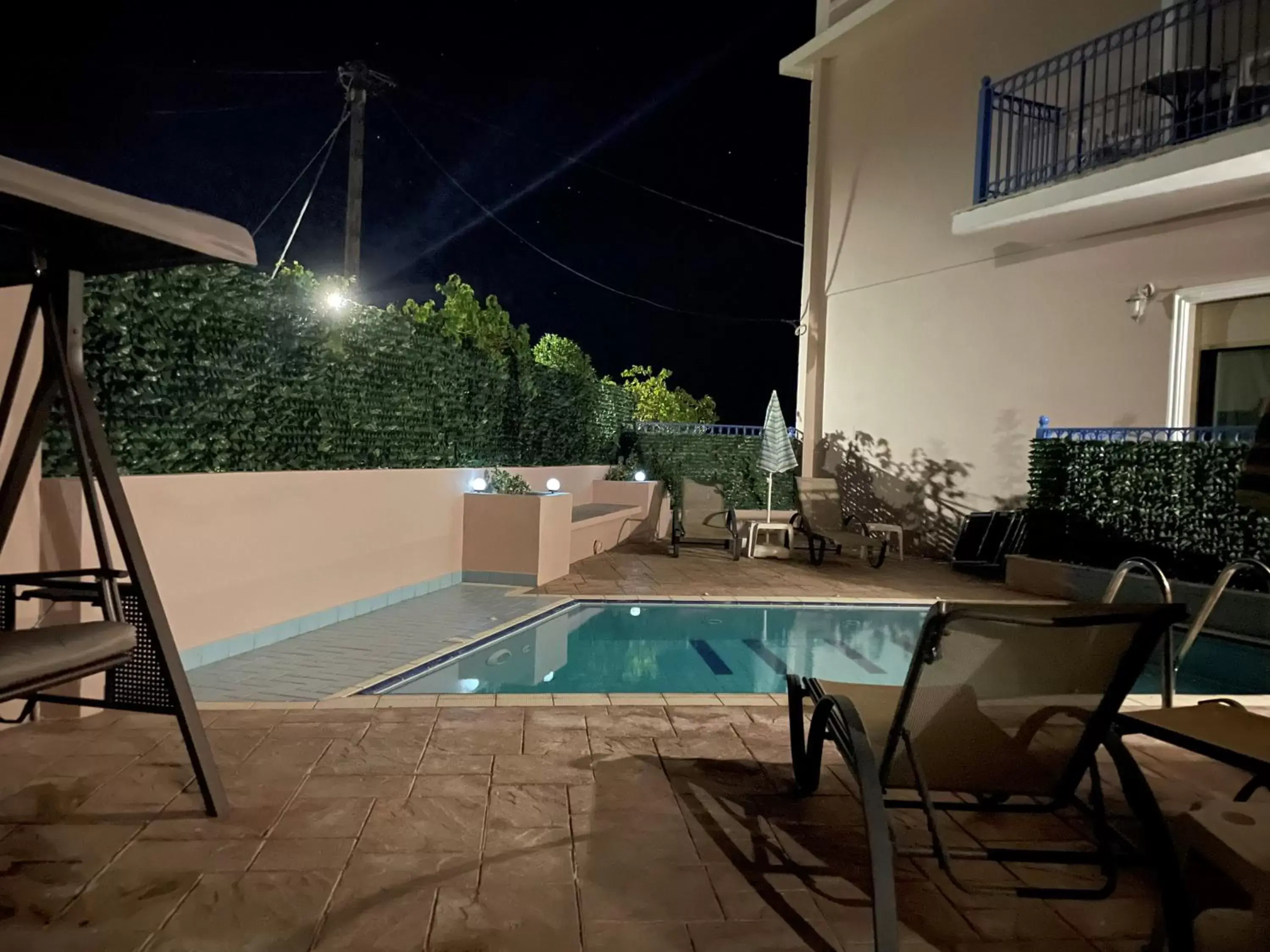 Garden view, Swimming Pool in Hotel Kourkoumelata