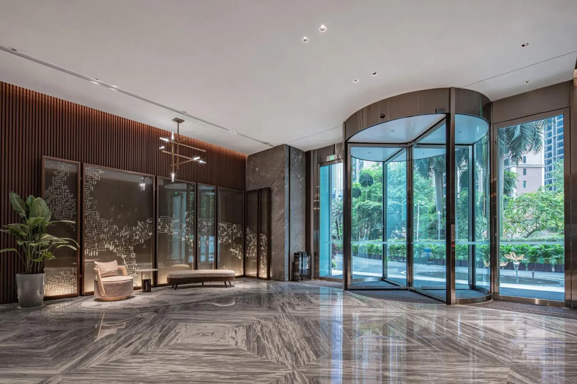 Facade/entrance in Ascott ICC Guangzhou