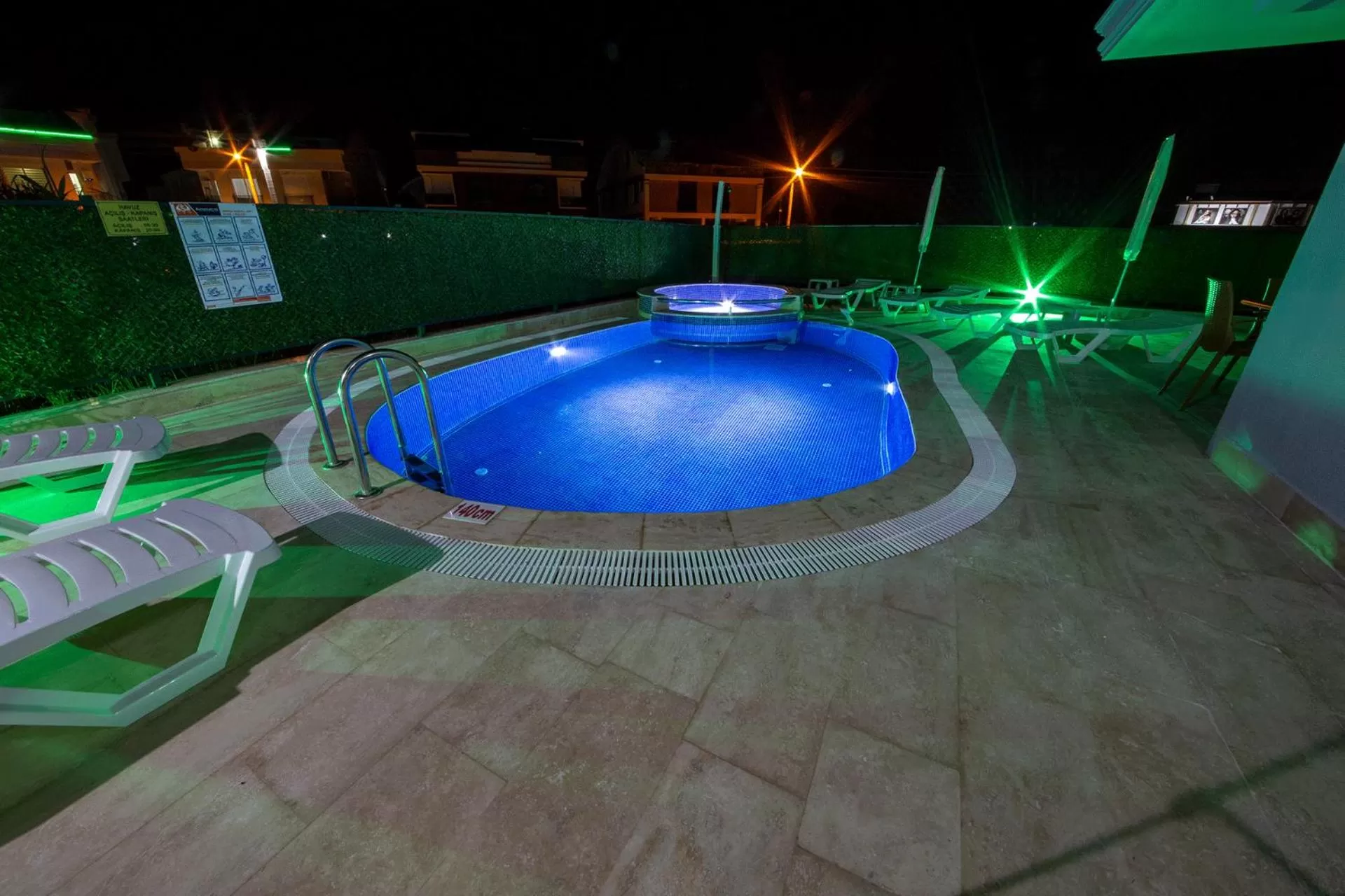 Pool view in Huma Elite Hotel