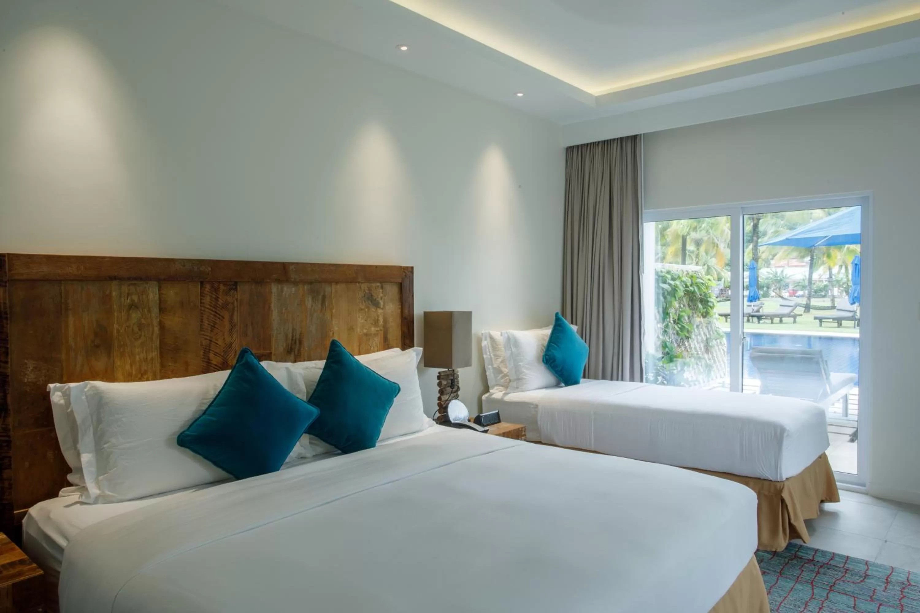 Bed in Cove Resort Palau