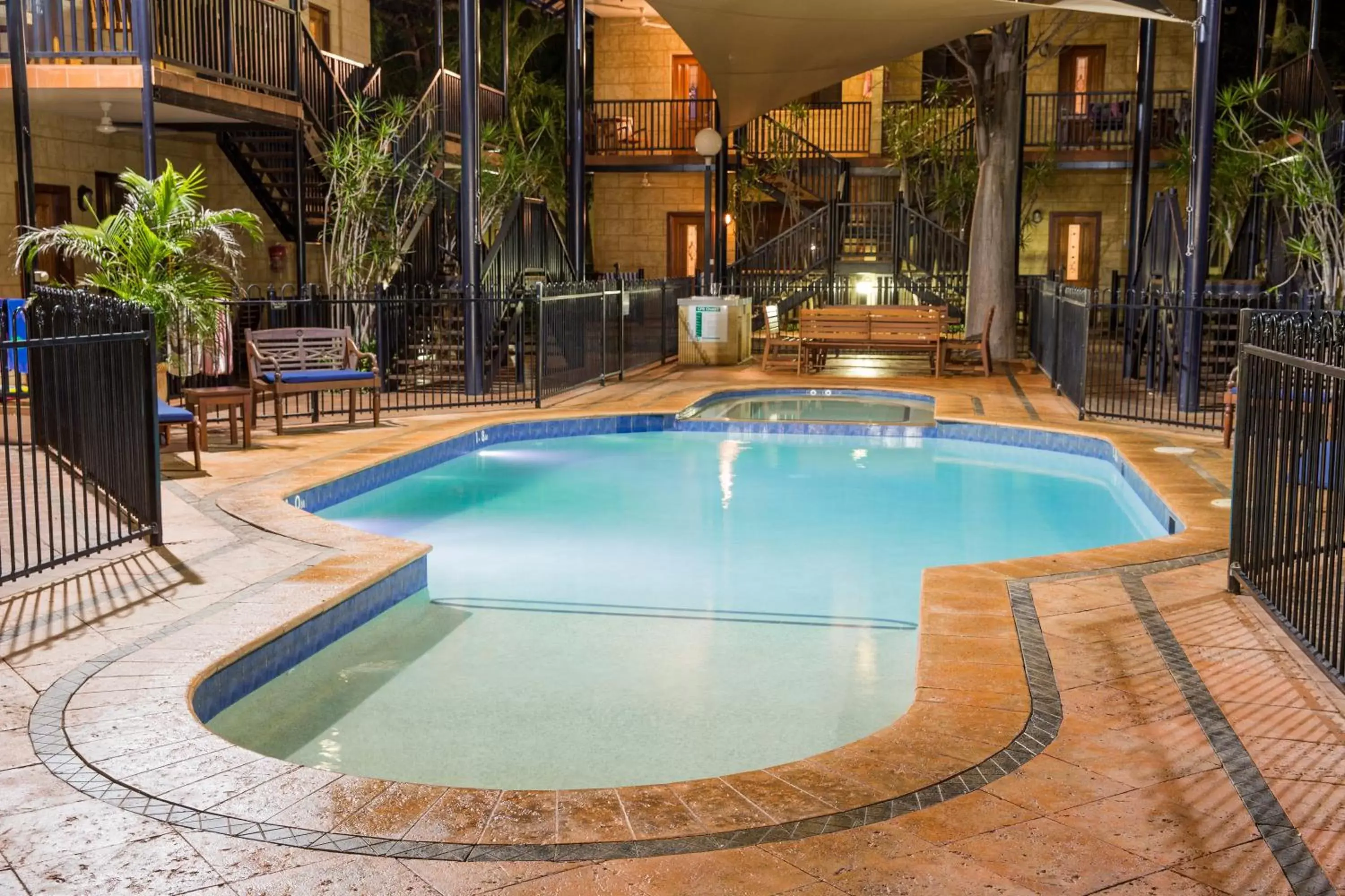 Swimming Pool in Blue Seas Resort