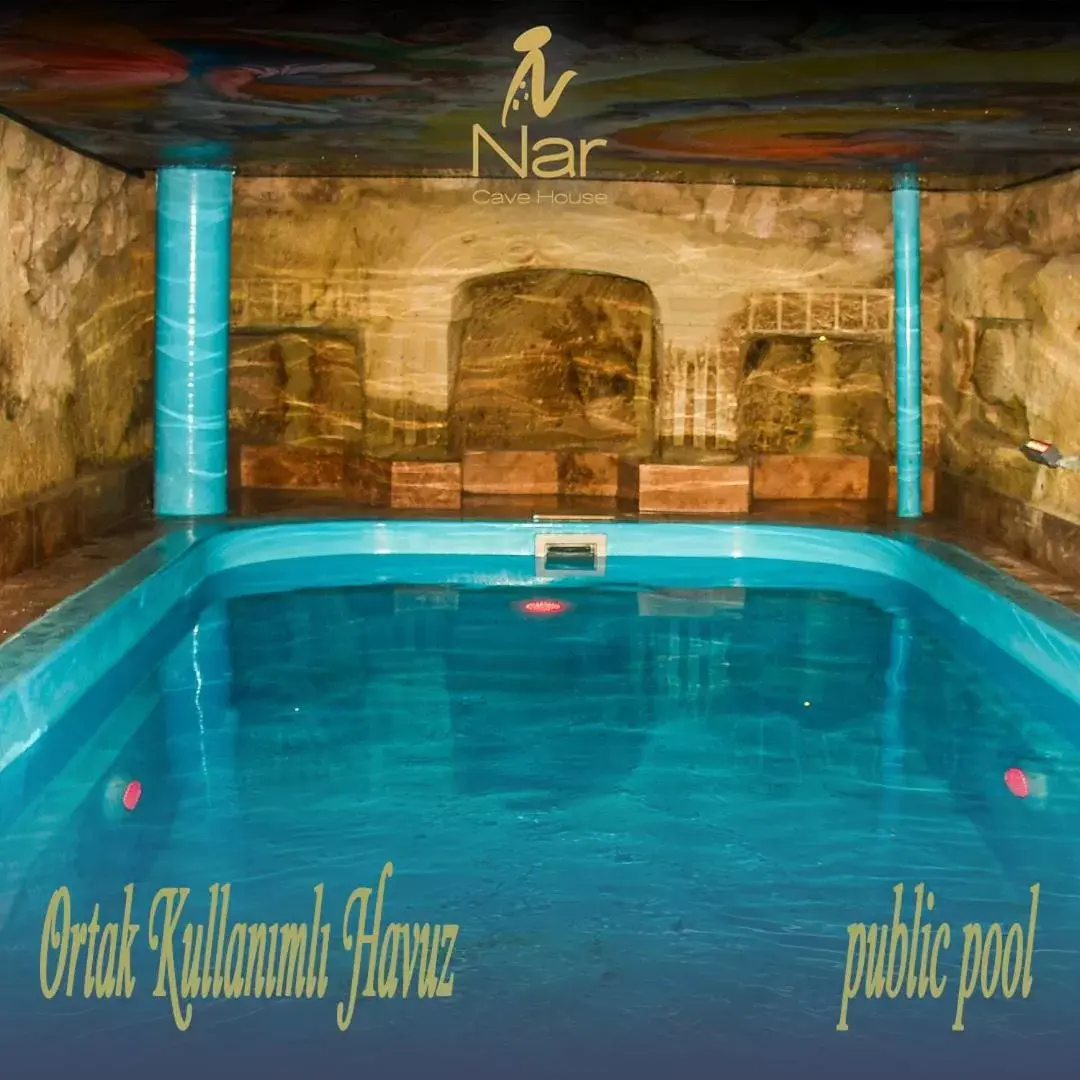 Pool view, Swimming Pool in Cappadocia Nar Cave House & Hot Swimming Pool