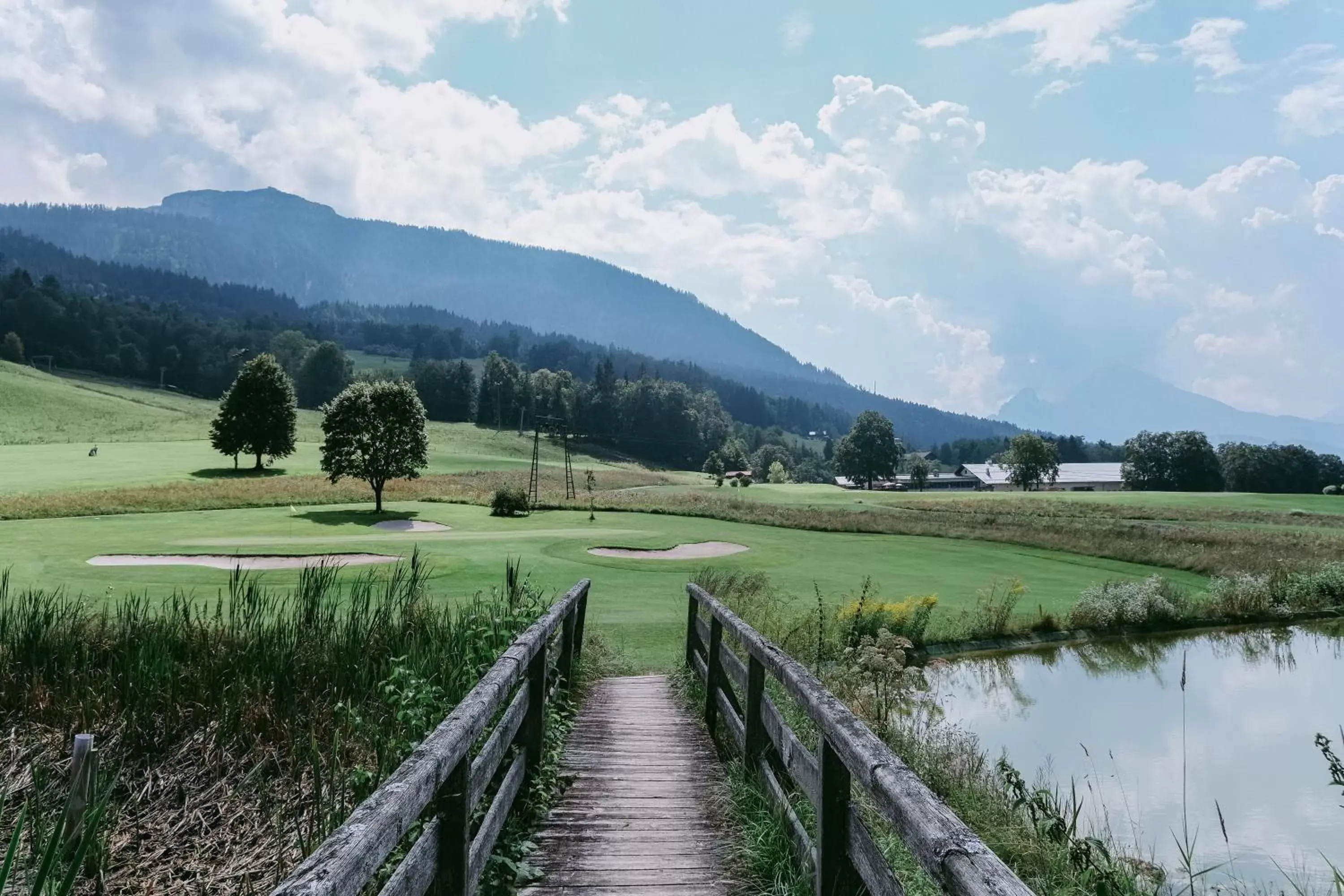 Golfcourse in Kempinski Hotel Berchtesgaden