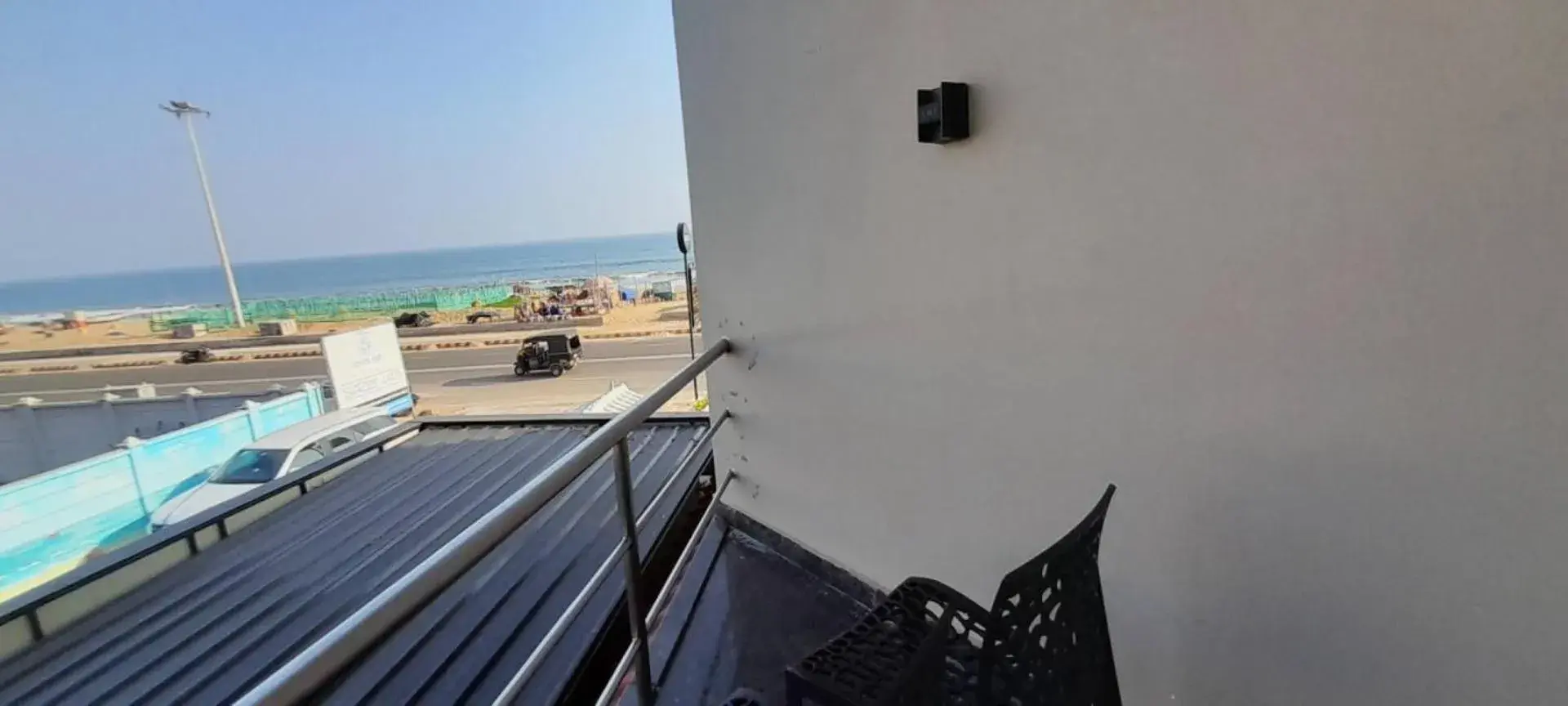 Balcony/Terrace, Pool View in Hotel Shree Hari